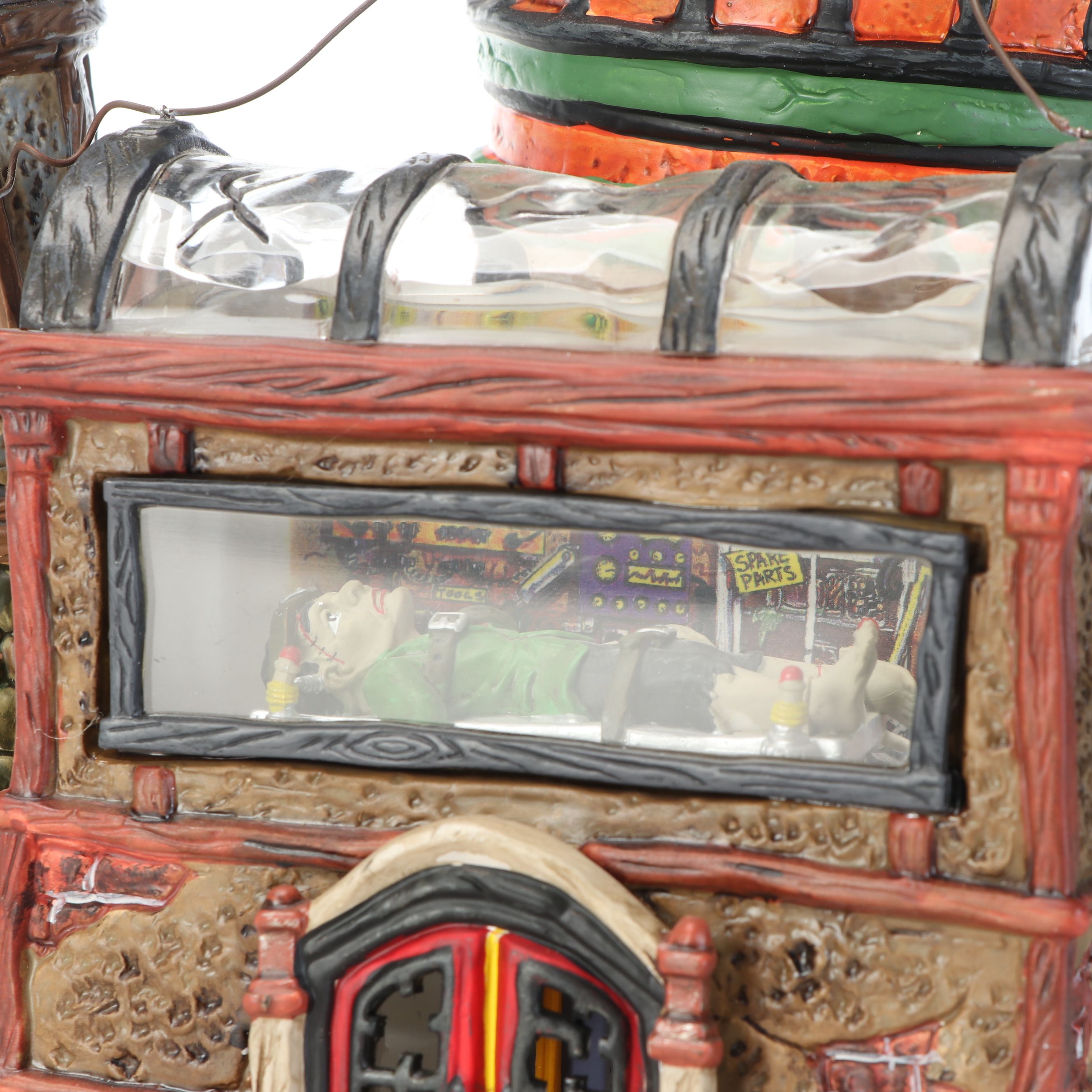 Department 56 "Dr. Lunatic's Laboratory" and More Halloween Village Décor