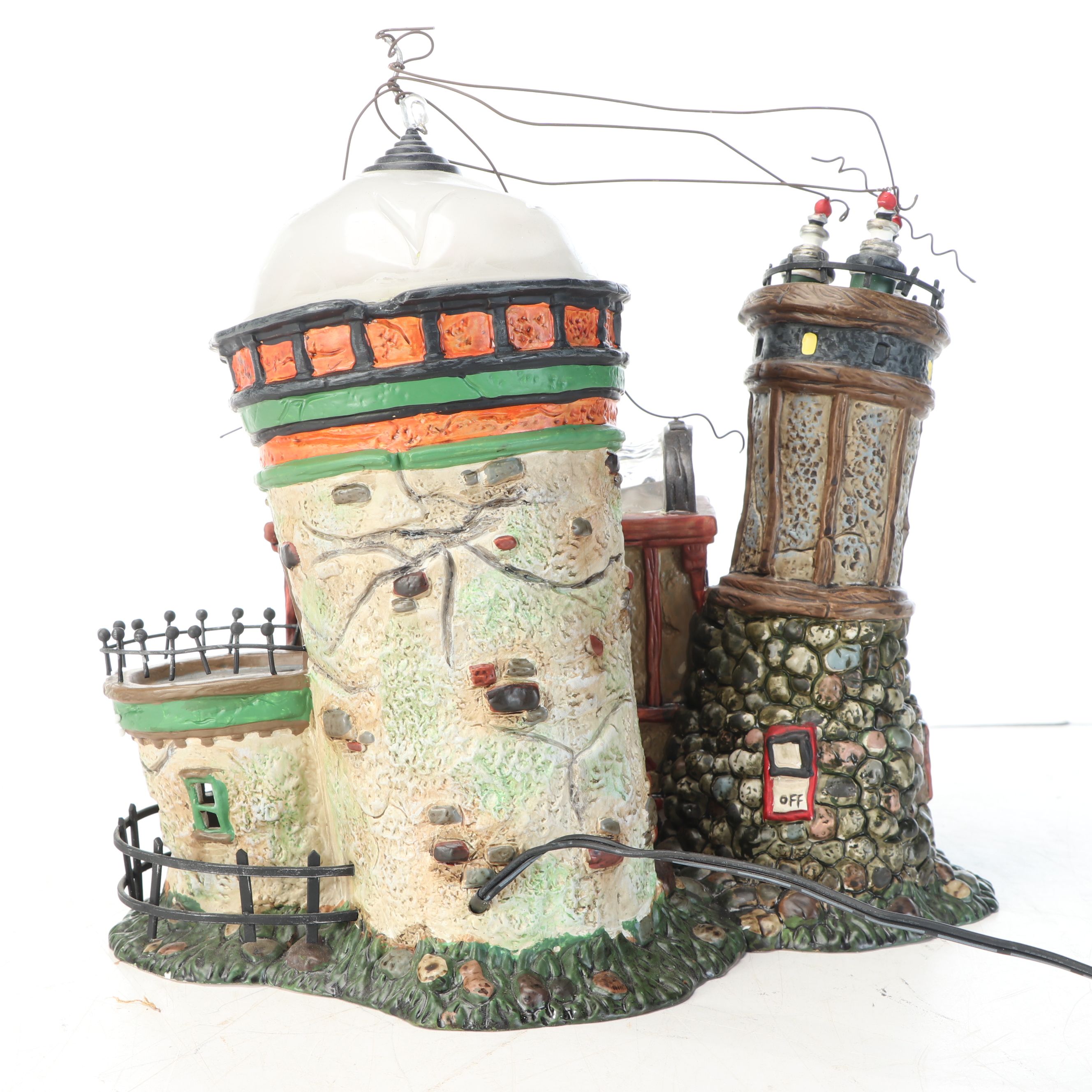 Department 56 "Dr. Lunatic's Laboratory" and More Halloween Village Décor