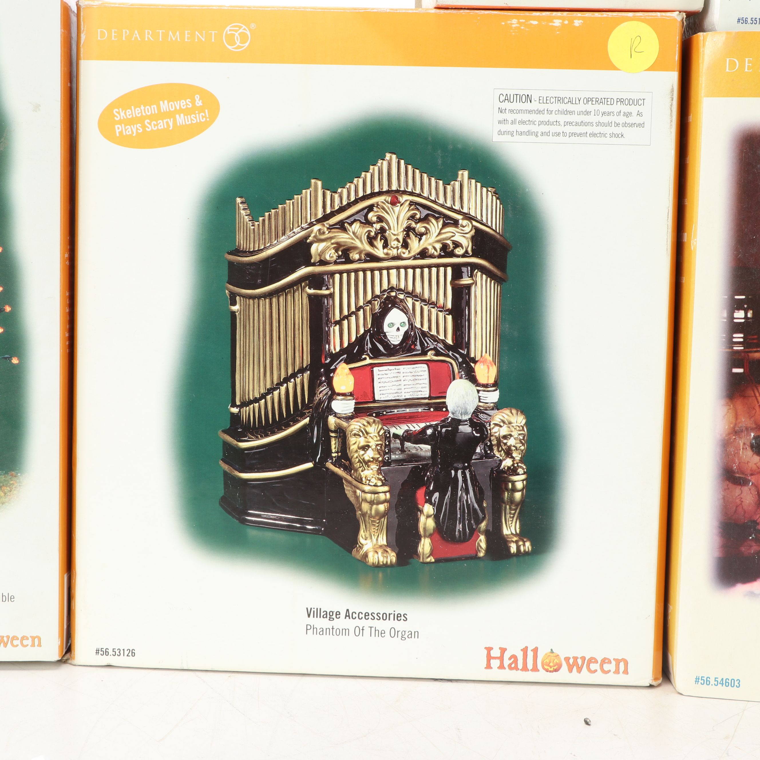 Department 56 "Dr. Lunatic's Laboratory" and More Halloween Village Décor