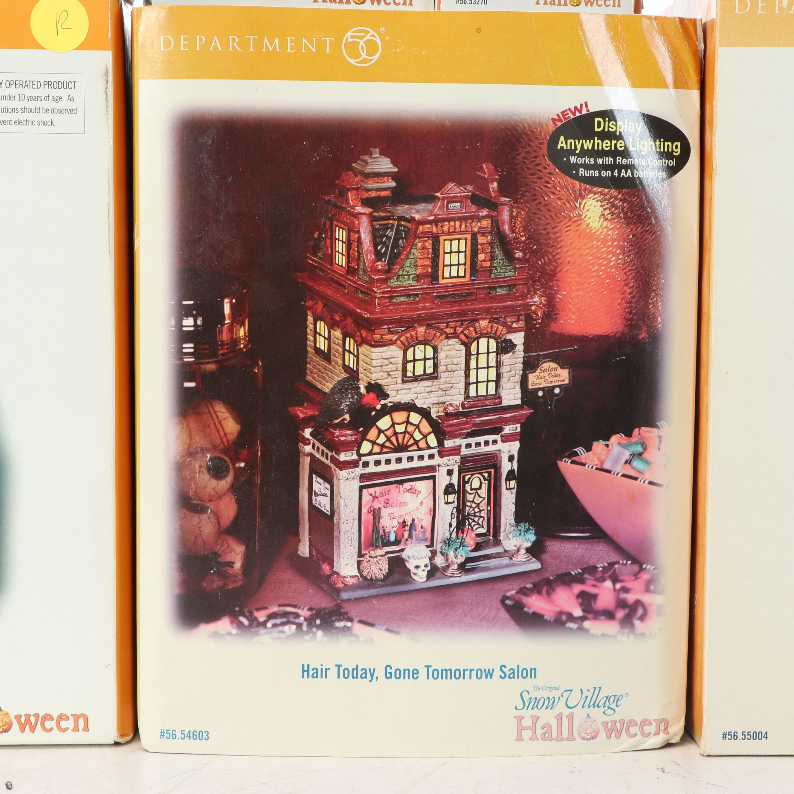 Department 56 "Dr. Lunatic's Laboratory" and More Halloween Village Décor