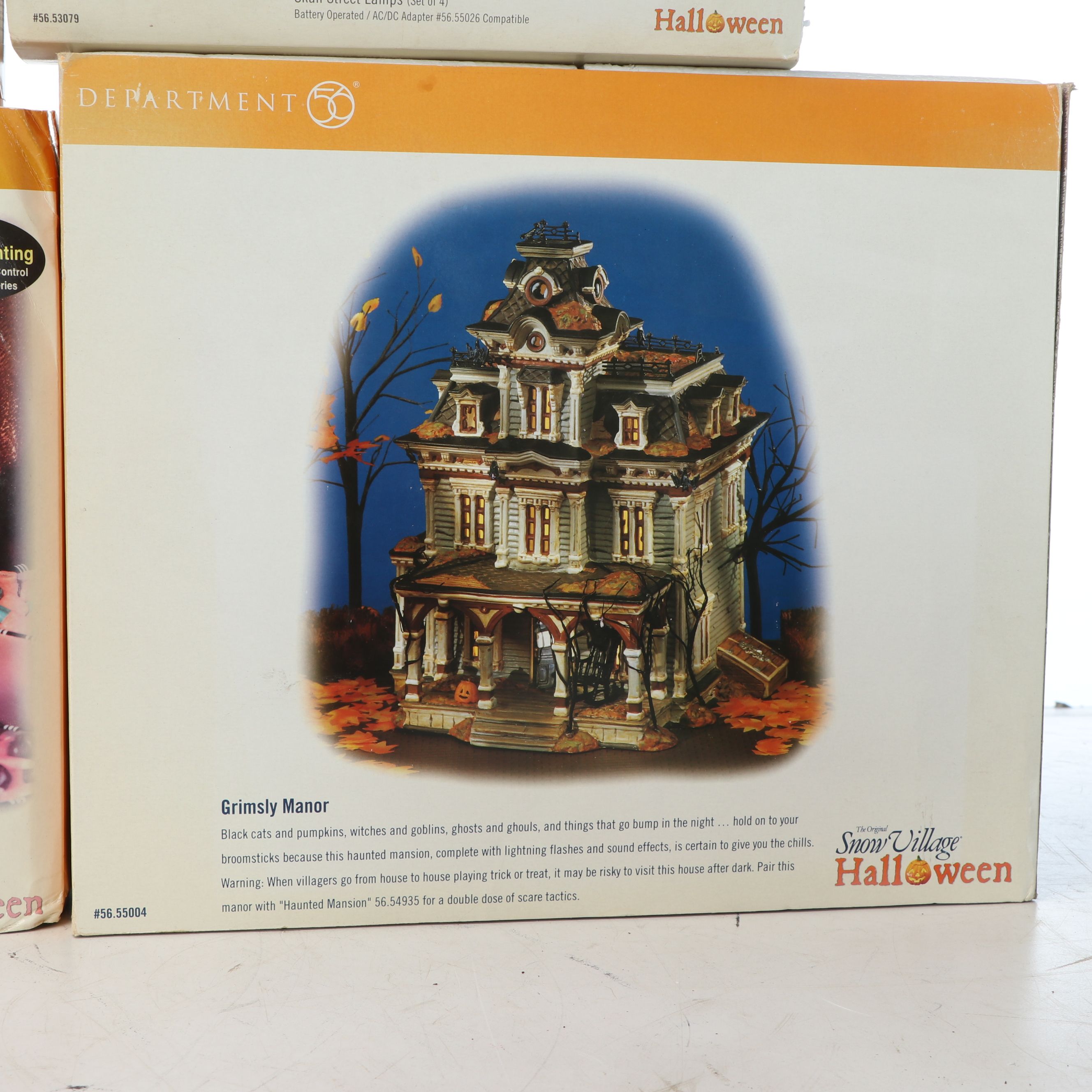 Department 56 "Dr. Lunatic's Laboratory" and More Halloween Village Décor