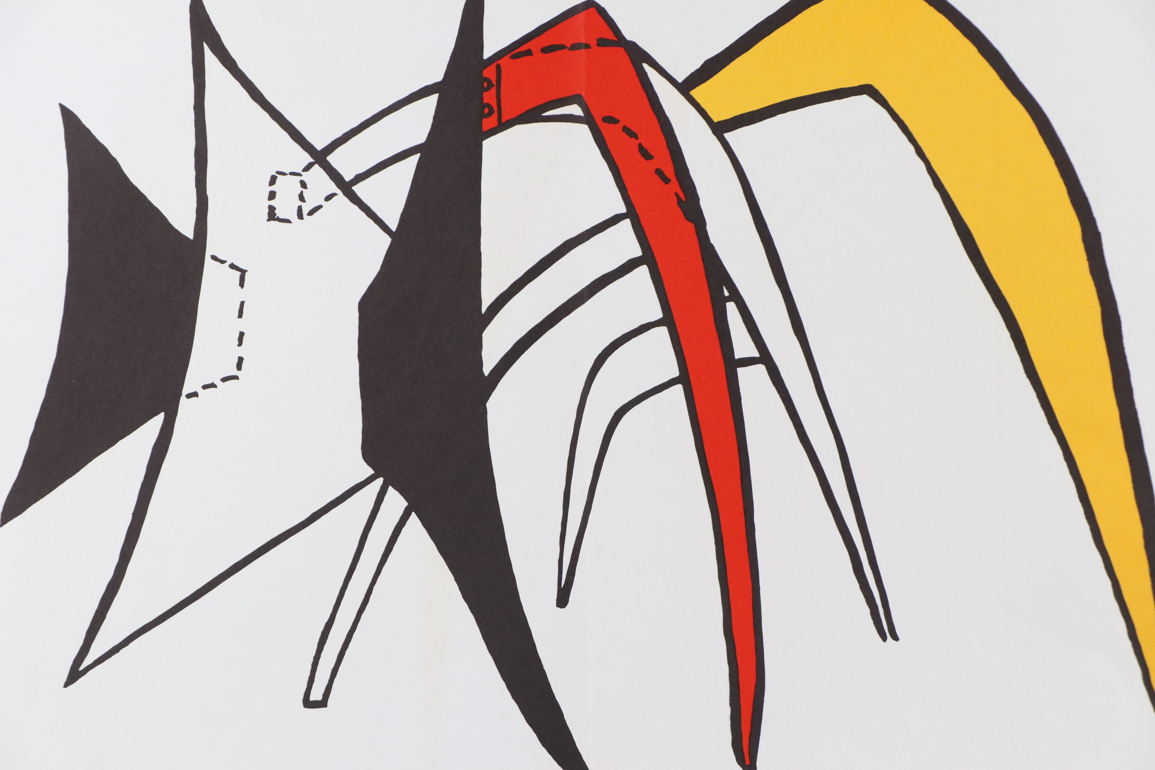 Alexander Calder Lithograph "The Yellow Giant Anteater," 1963