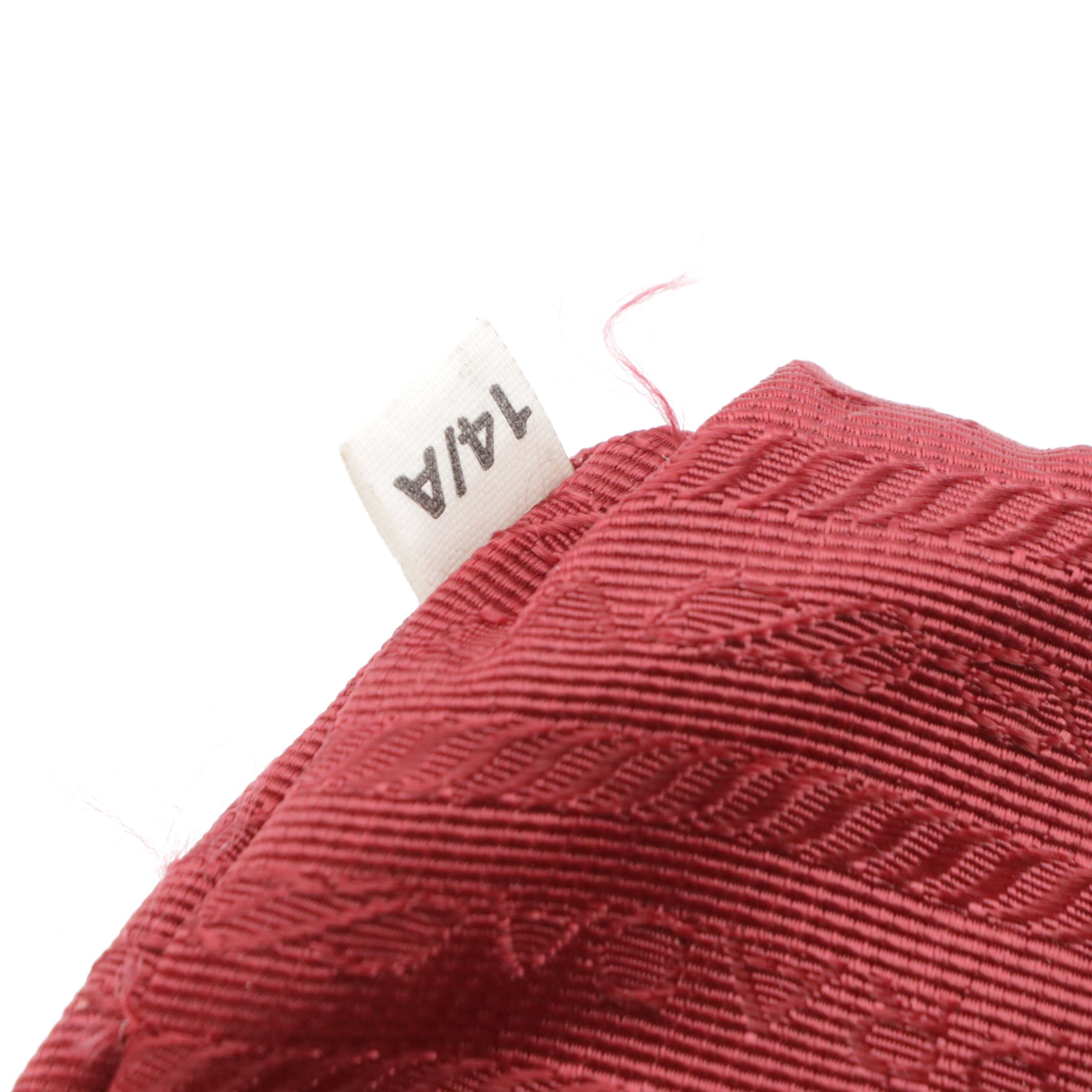 Prada Small Two-Way Shopping Tote in Tamaris & Camelia Pink Saffiano Leather