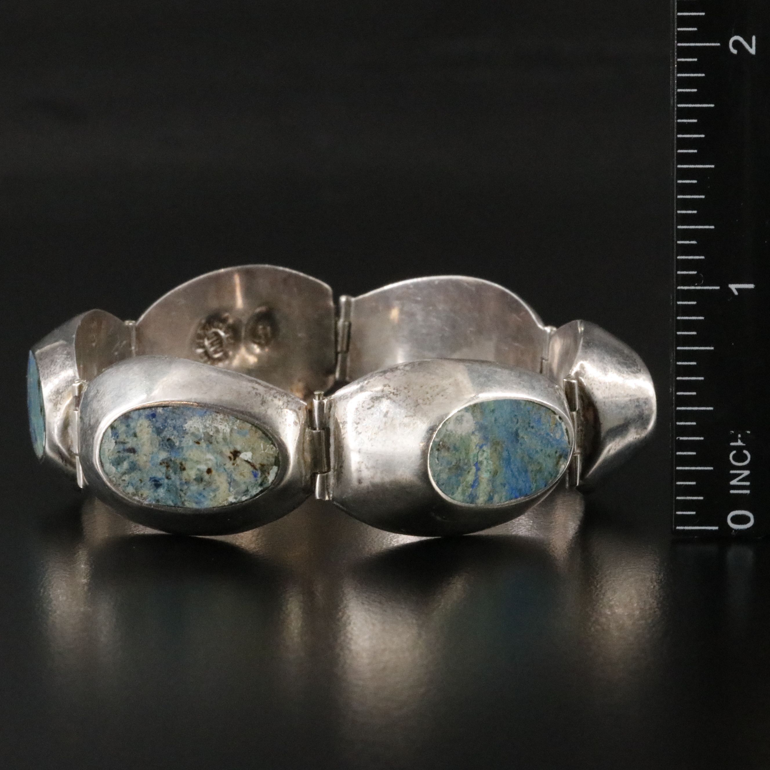 Sterling Eilat Stone Bracelet