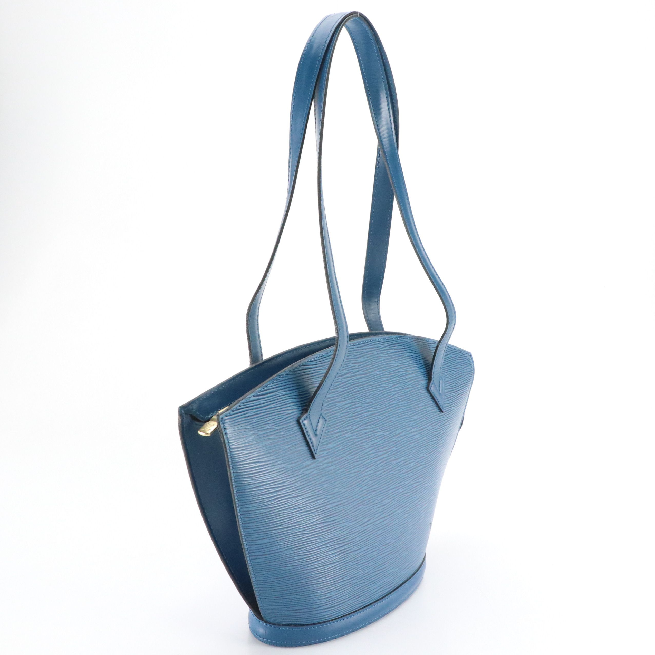 Louis Vuitton Saint Jacques PM Handbag in Toledo Blue Epi Leather