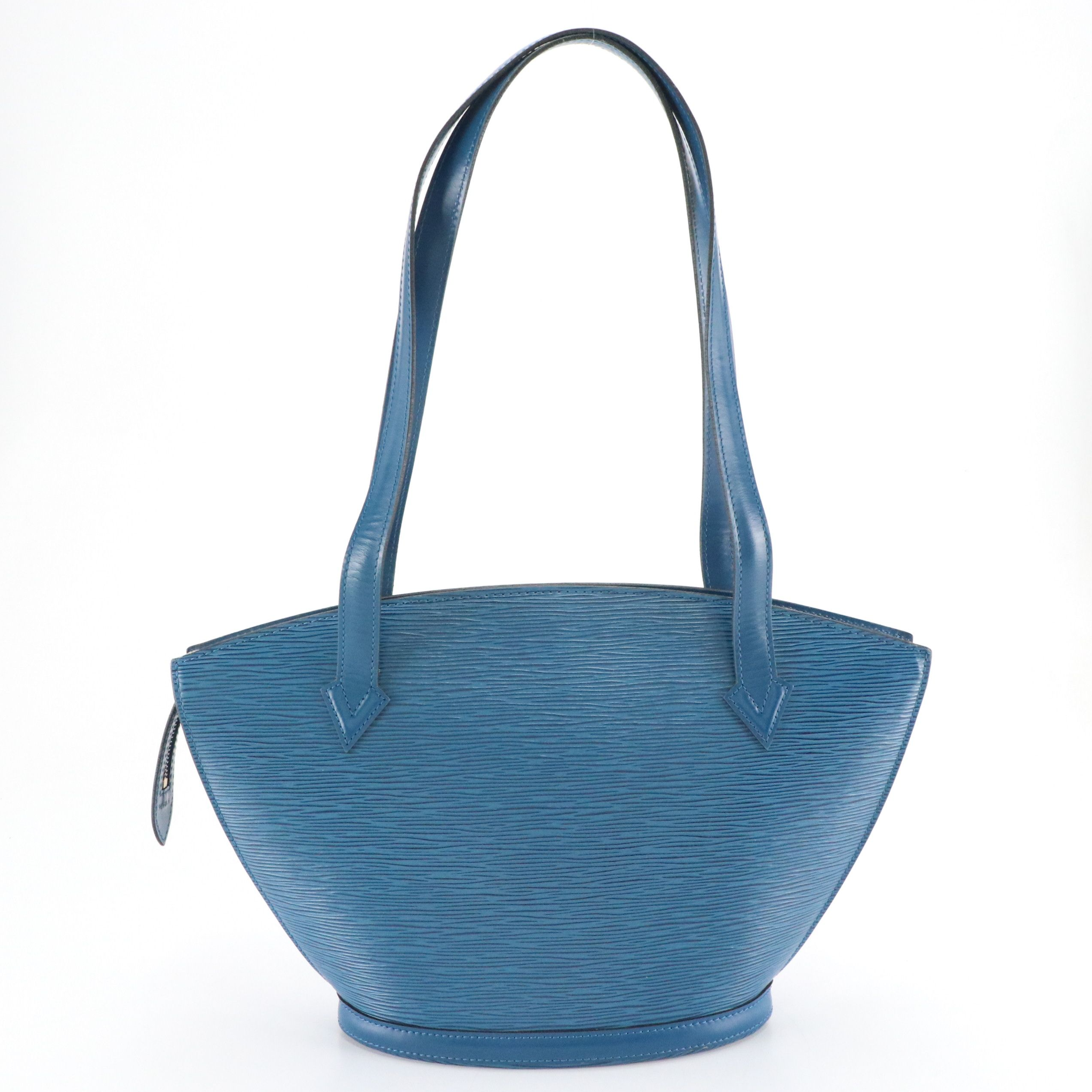 Louis Vuitton Saint Jacques PM Handbag in Toledo Blue Epi Leather