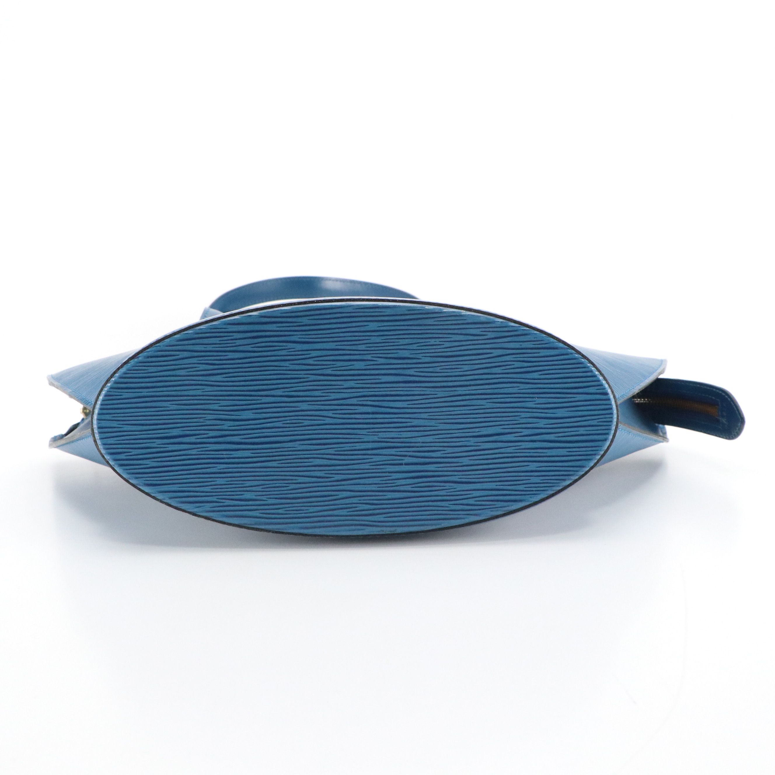 Louis Vuitton Saint Jacques PM Handbag in Toledo Blue Epi Leather