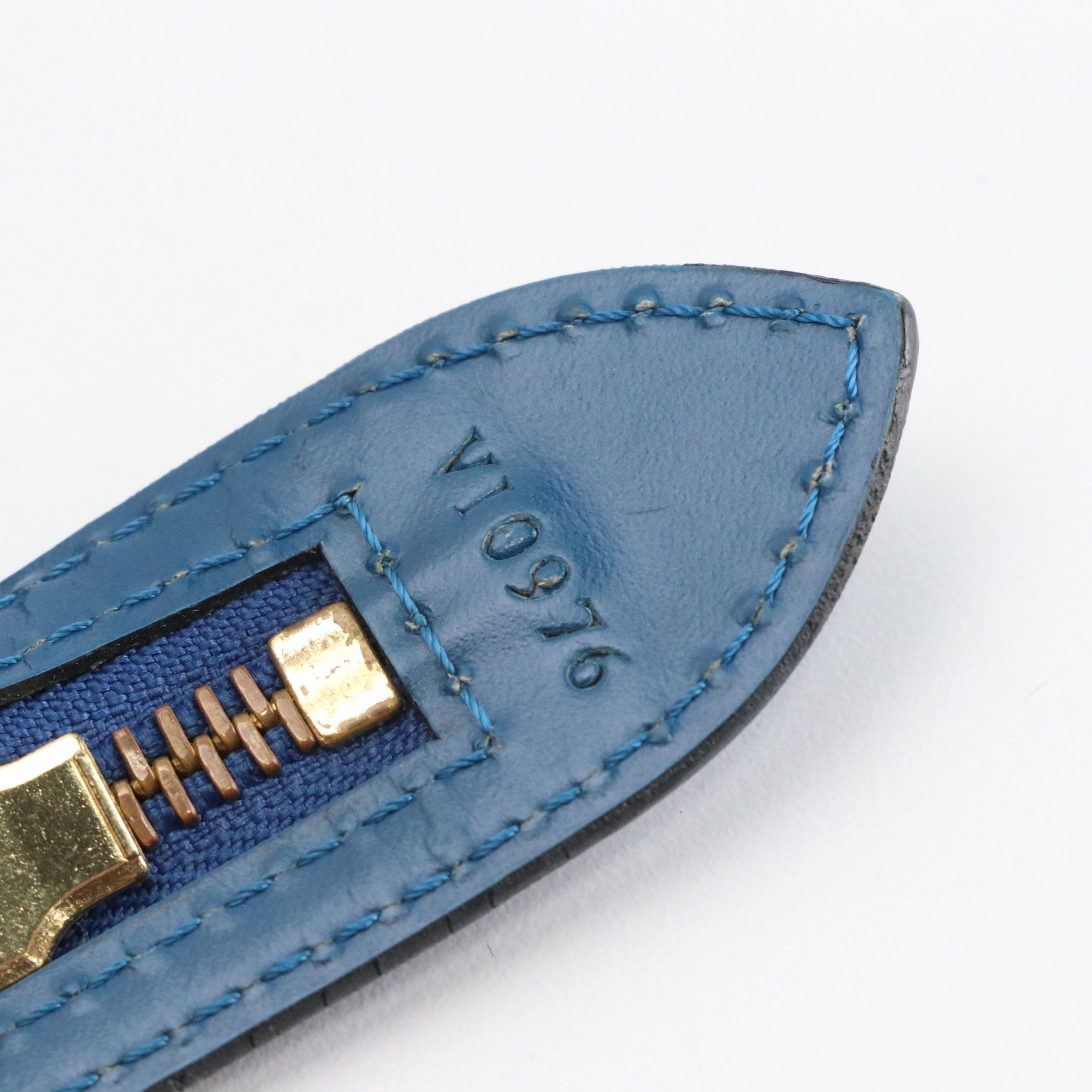 Louis Vuitton Saint Jacques PM Handbag in Toledo Blue Epi Leather