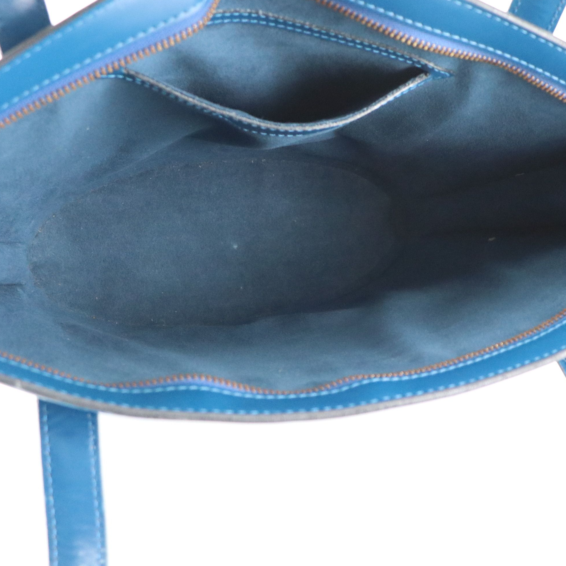 Louis Vuitton Saint Jacques PM Handbag in Toledo Blue Epi Leather