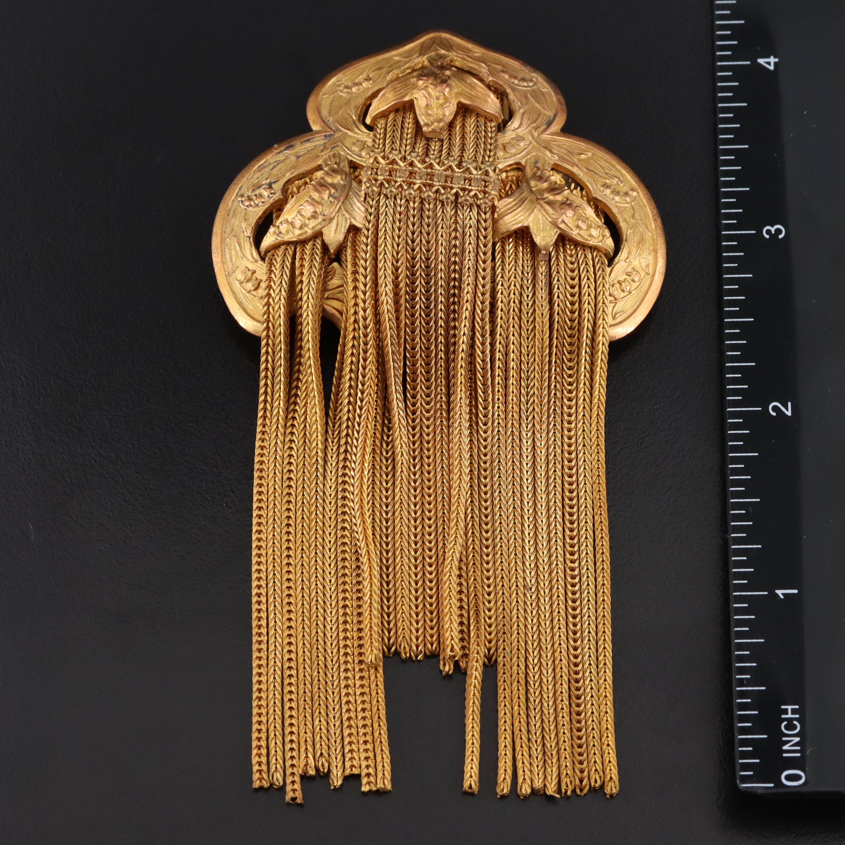 Art Nouveau, Czech and Amethyst Glass Featured in Brooch & Dress Clip Collection