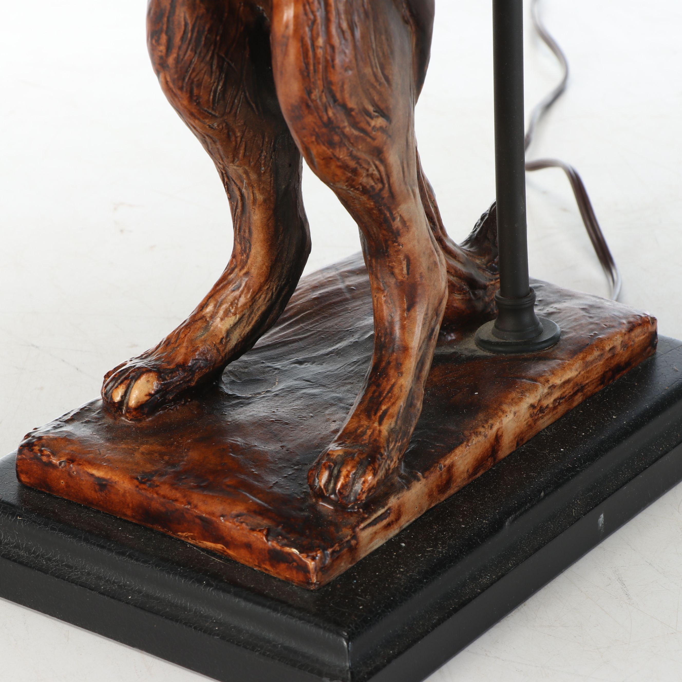 Fancy Fox Figural Table Lamp