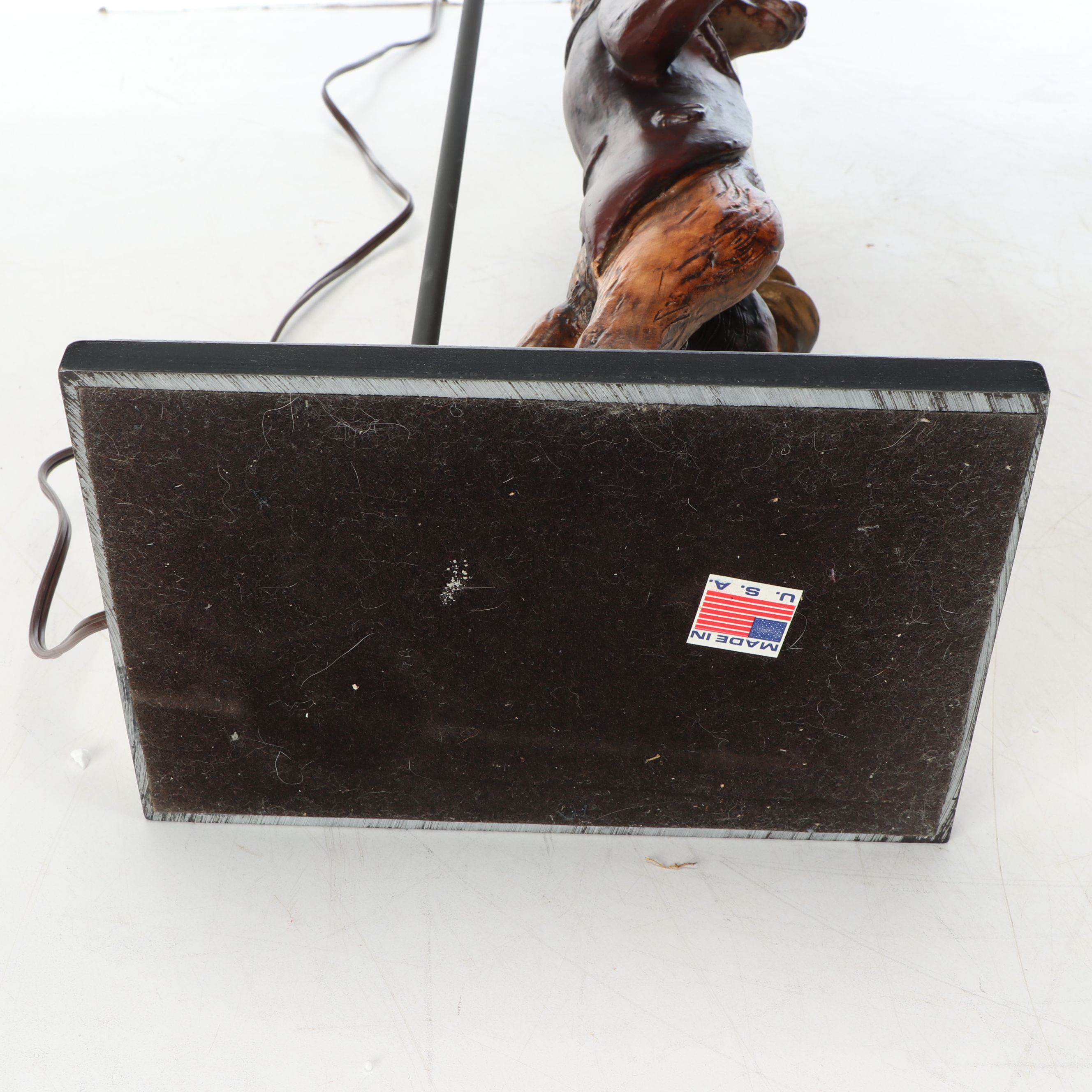 Fancy Fox Figural Table Lamp