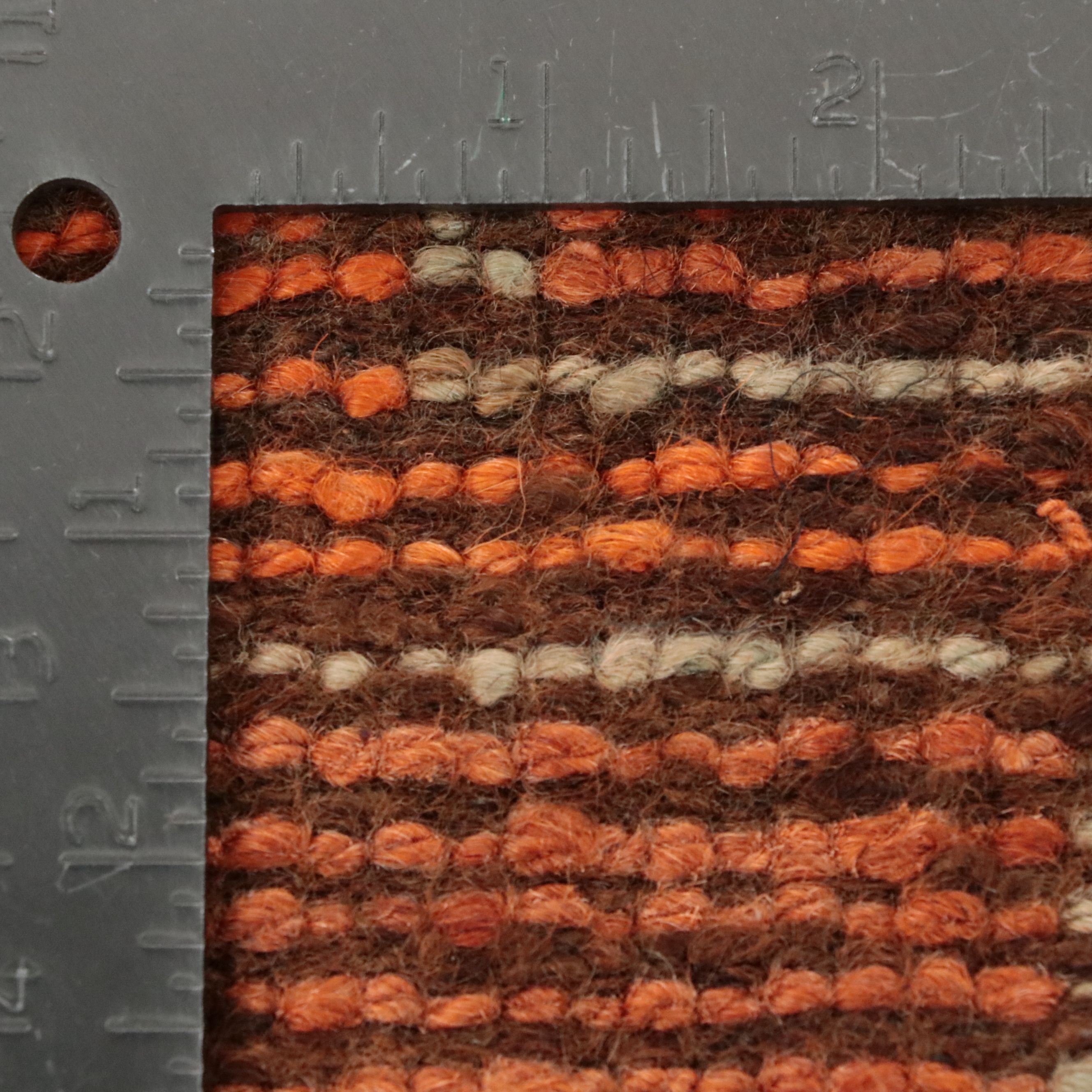 2'11 x 10'9 Hand-Knotted Turkish Konya-Style Geometric Long Rug