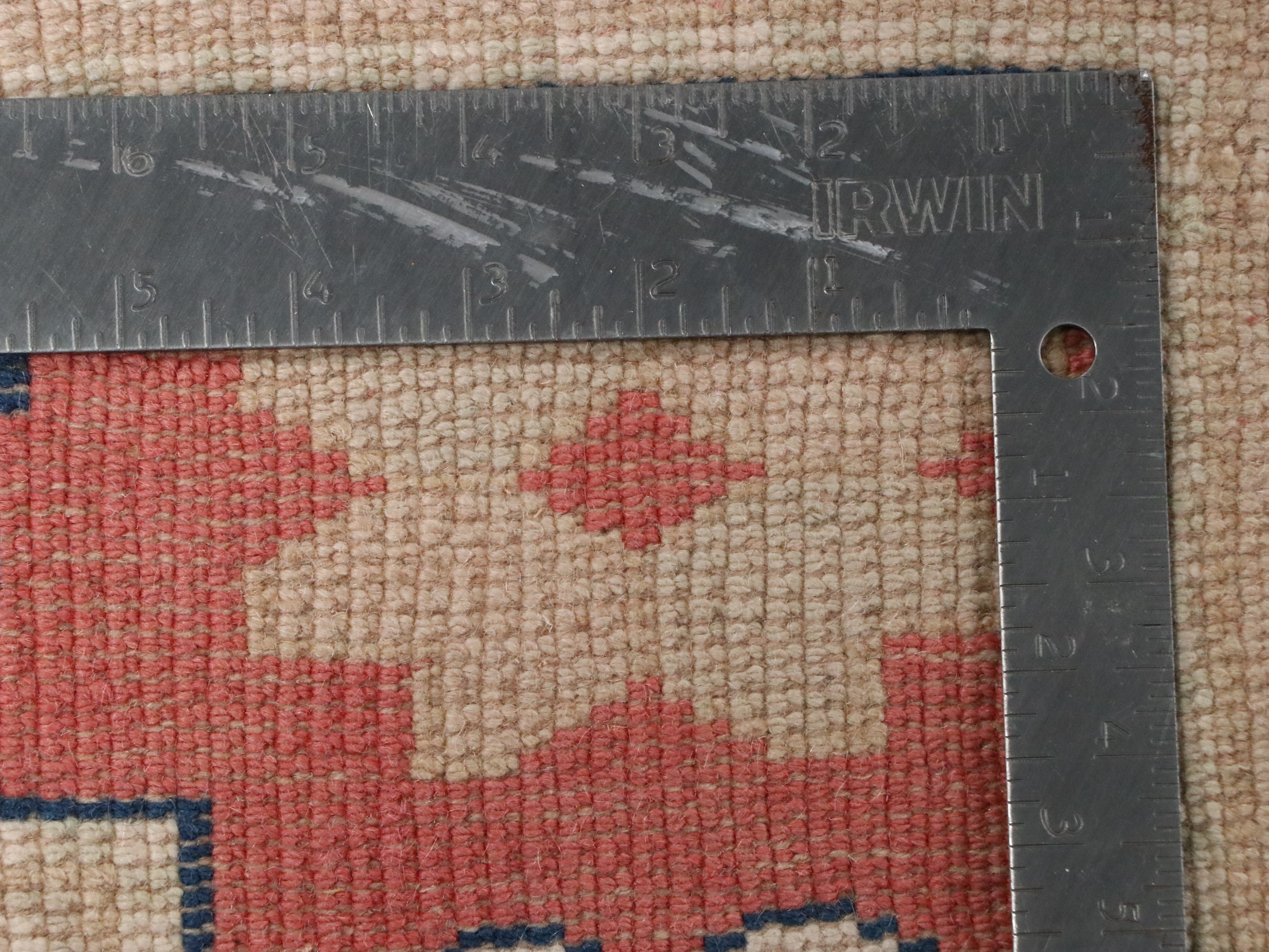 5'3 x 6'11 Hand-Knotted Turkish Anatolian Area Rug