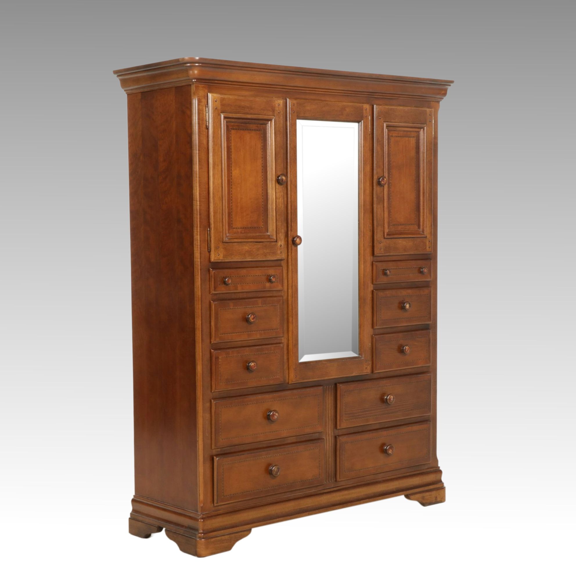 Alexander Julian "Colours" Chest of Drawers with Mirrored Door