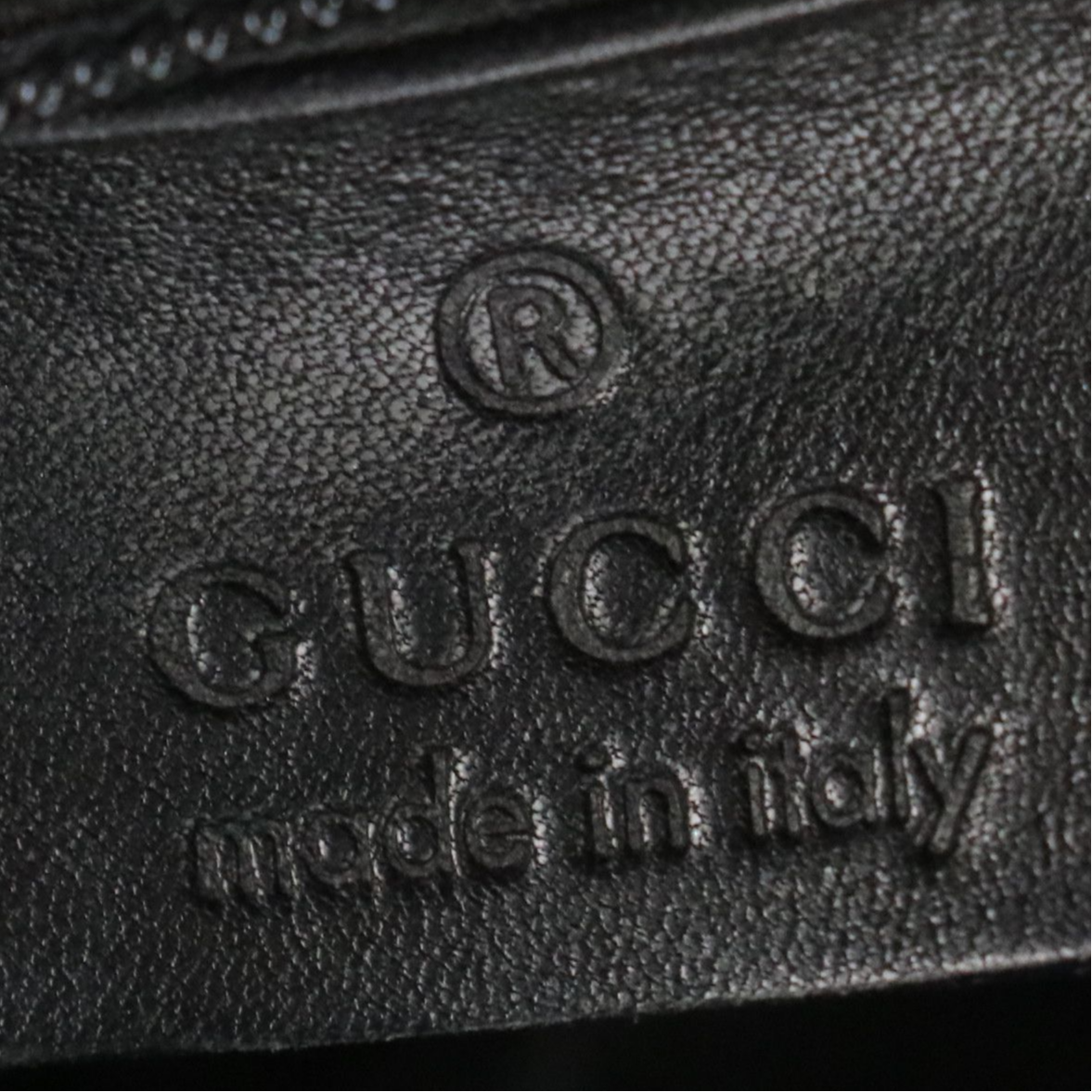 Gucci Hobo Shoulder Bag in Black Calfskin Leather