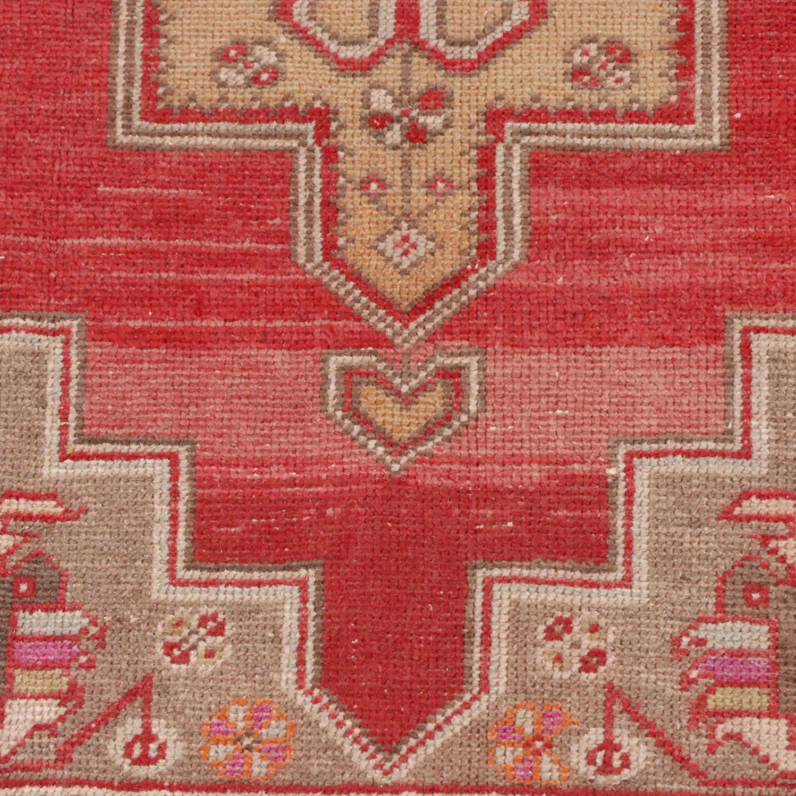 4'6 x 8'6 Hand-Knotted Turkish Konya Area Rug