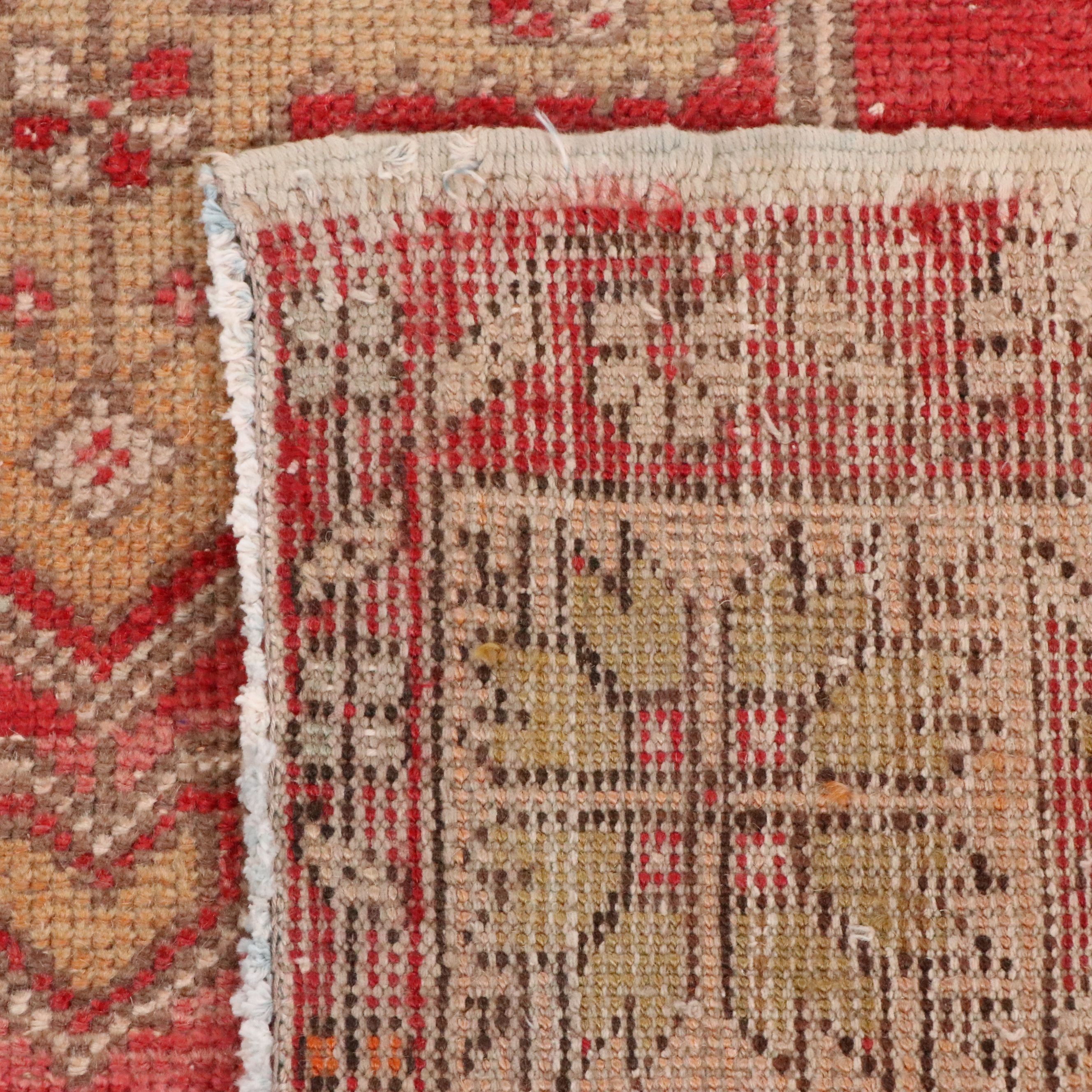 4'6 x 8'6 Hand-Knotted Turkish Konya Area Rug