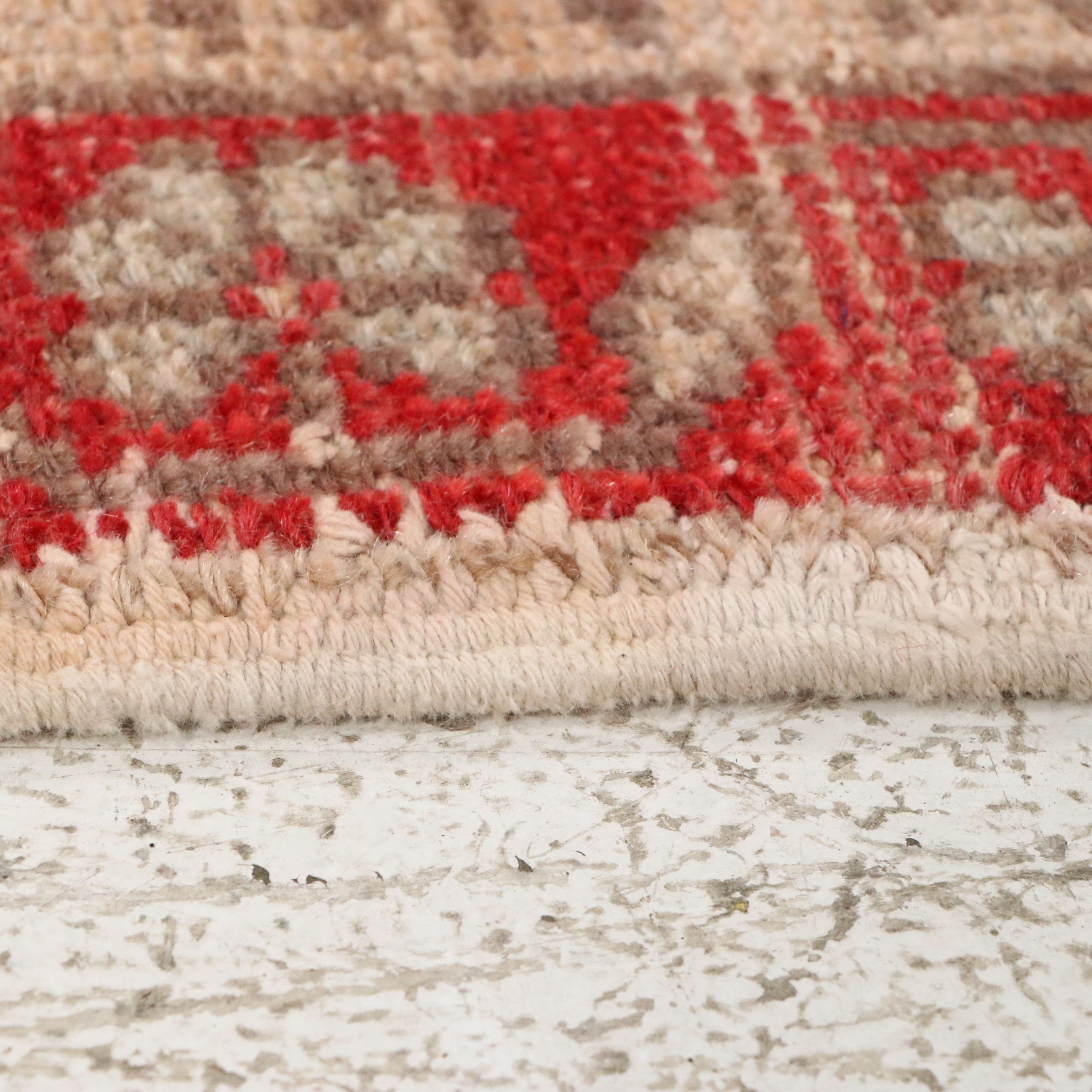 4'6 x 8'6 Hand-Knotted Turkish Konya Area Rug