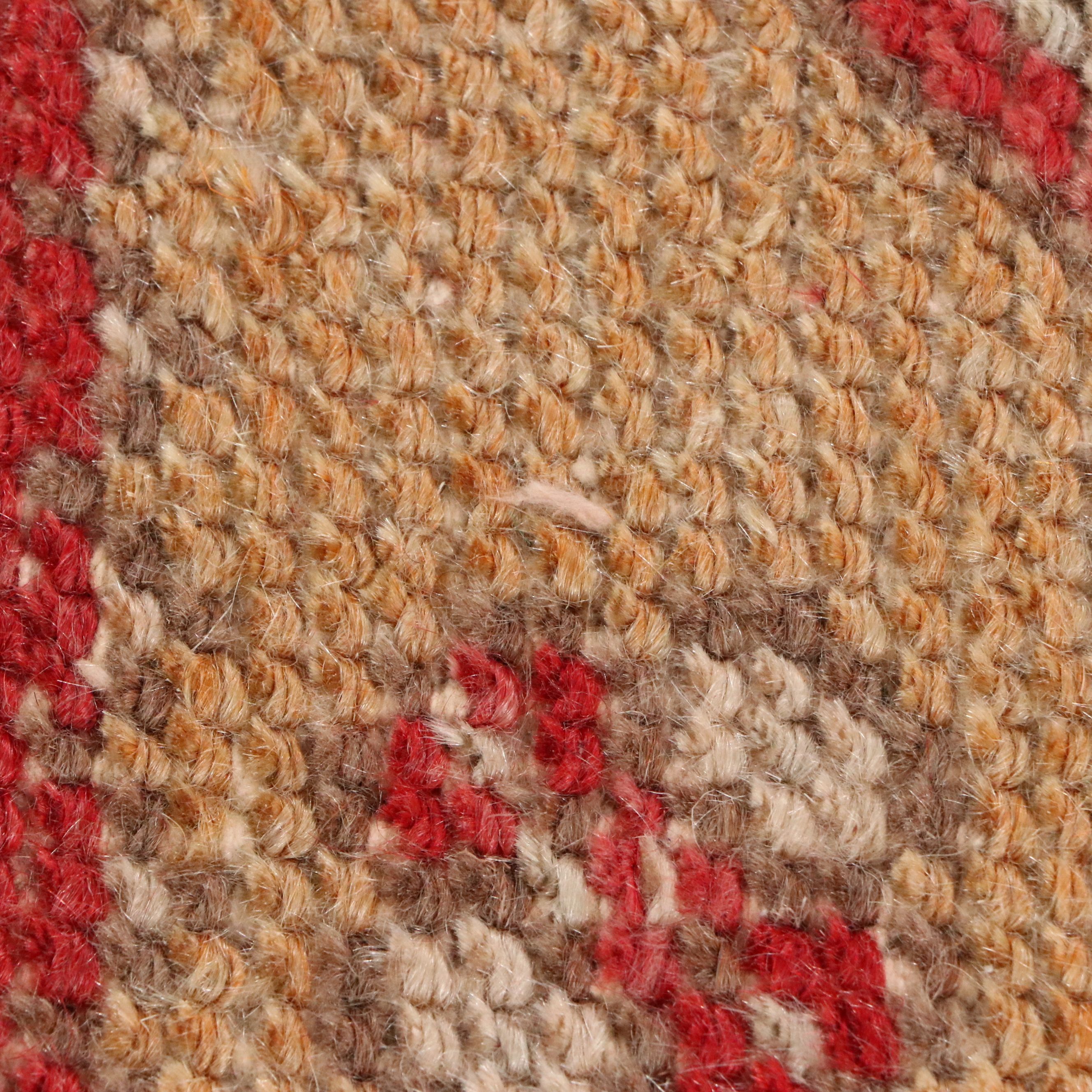 4'6 x 8'6 Hand-Knotted Turkish Konya Area Rug