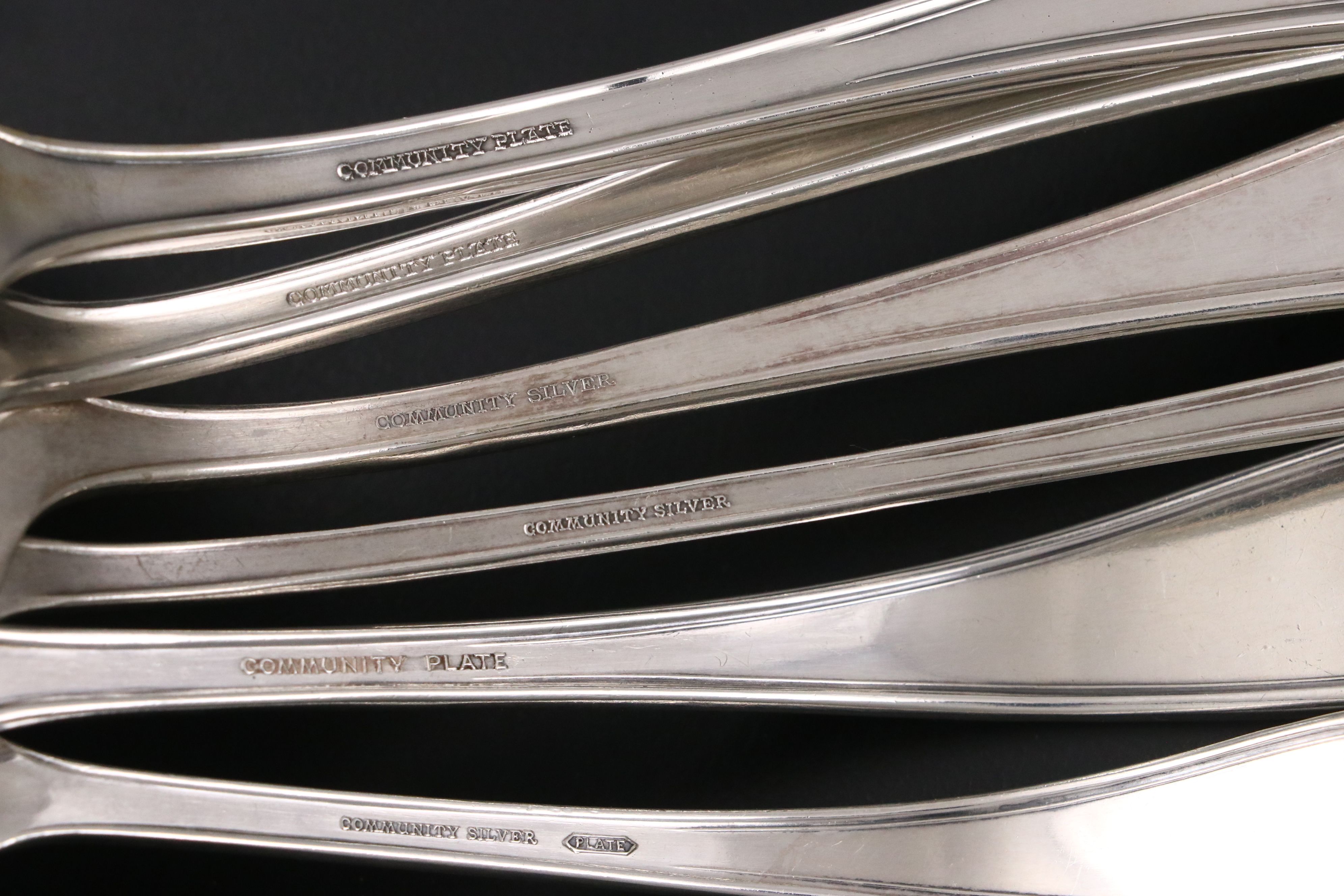 Oneida "Louis XVI" Silver Plate Flatware and Serving Utensils, 1911