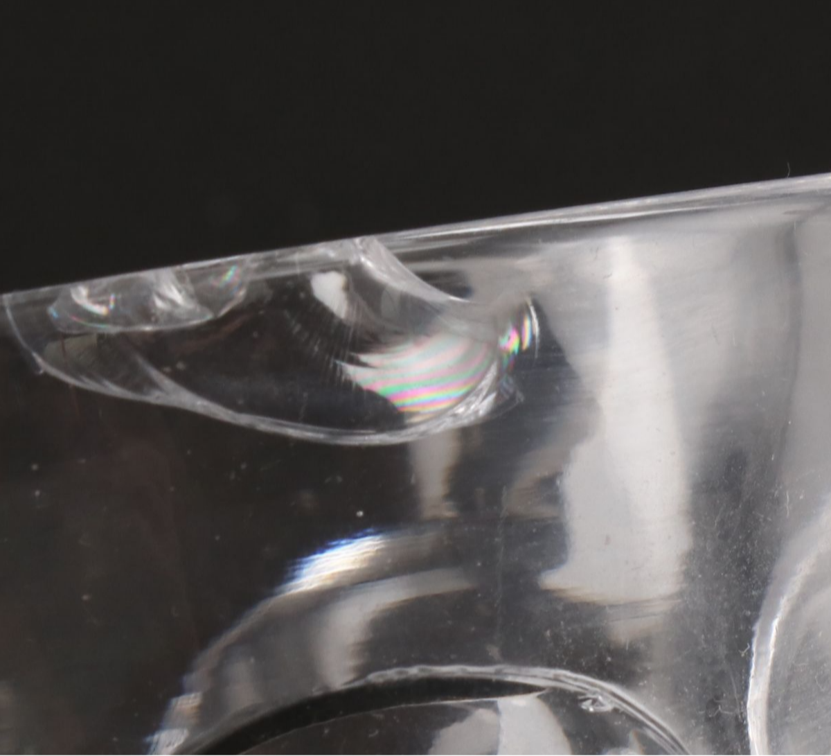 Heisey Glass "Colonial Clear" Punch Bowl with Stand, Cups and Ladle