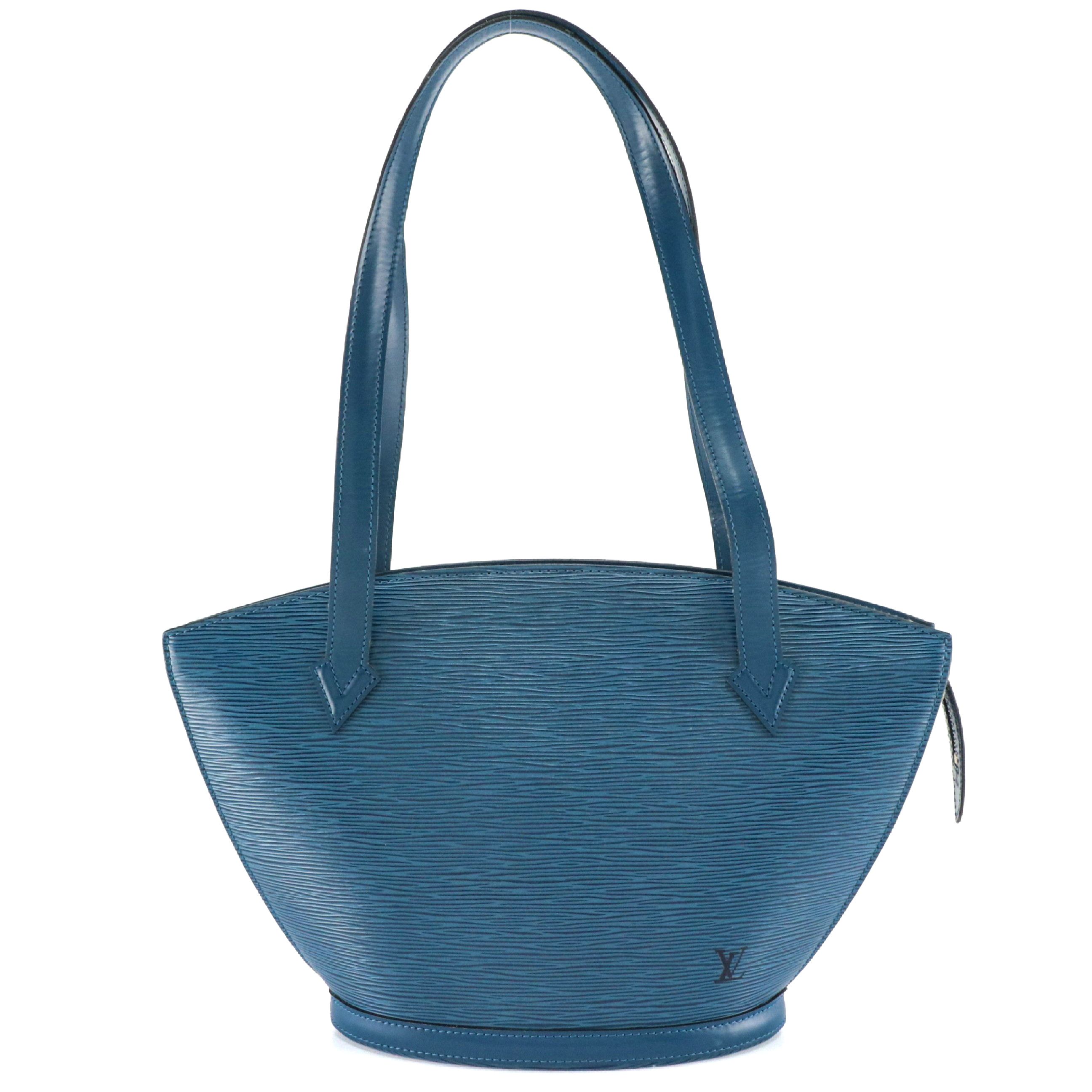 Louis Vuitton Saint Jacques PM Handbag in Toledo Blue Epi Leather
