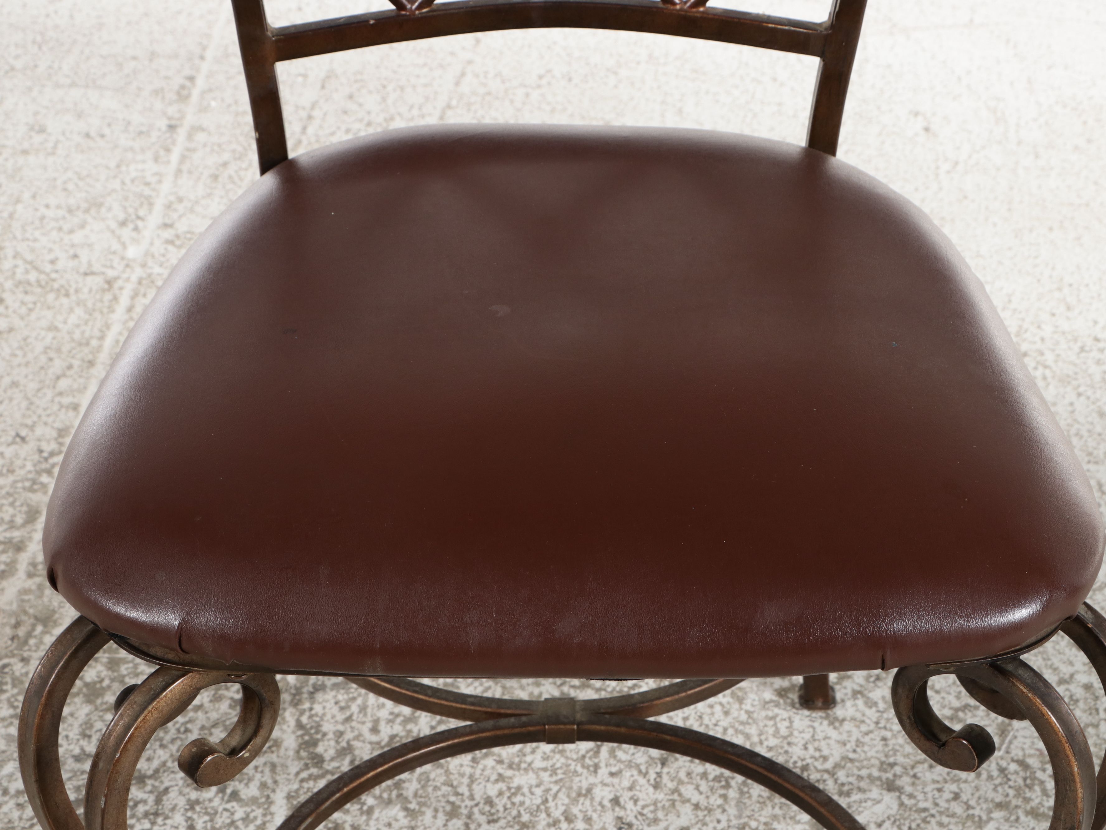 Ashley Furniture Five-Piece Dining Set Featuring Slate Top Table