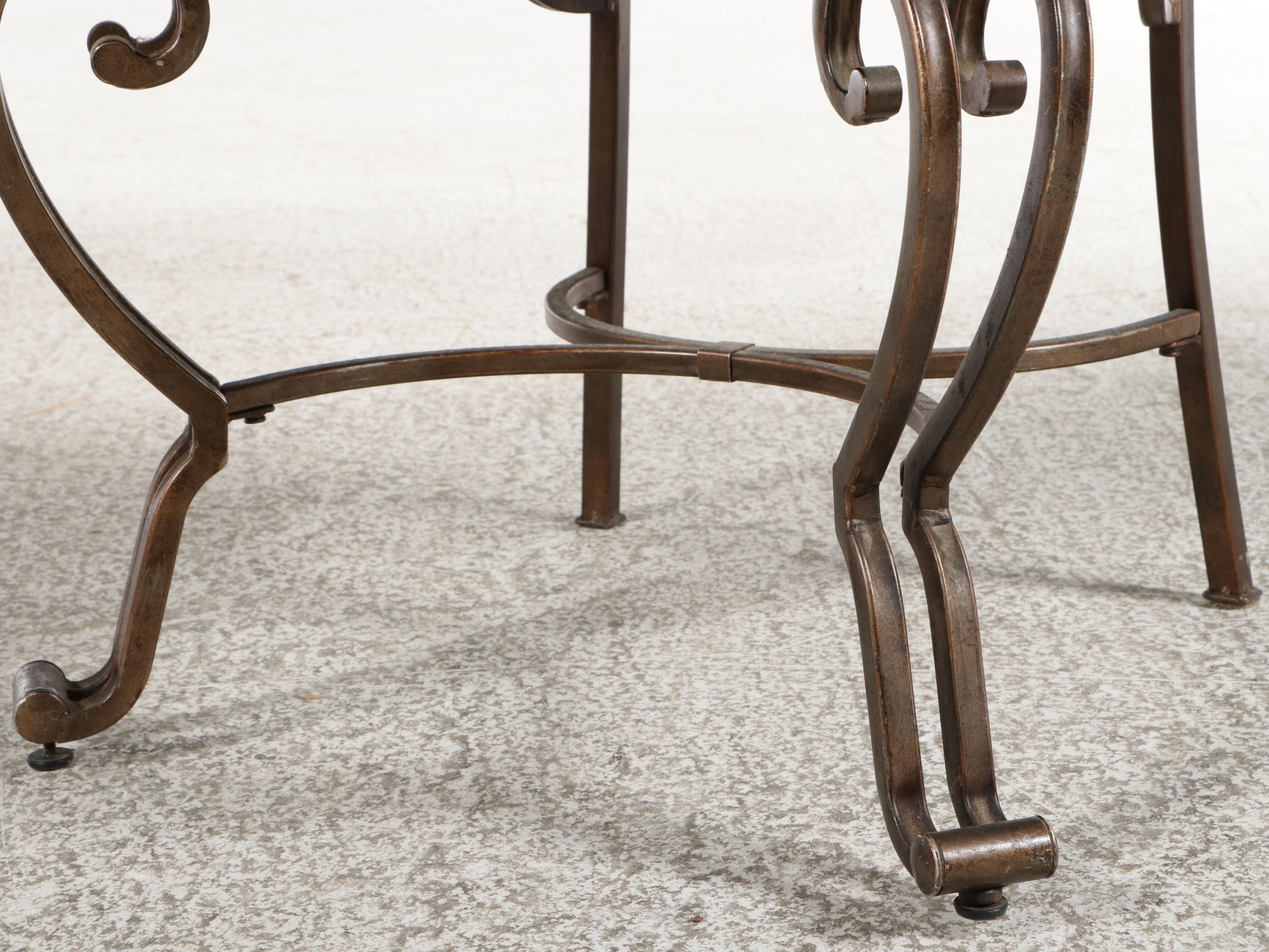 Ashley Furniture Five-Piece Dining Set Featuring Slate Top Table