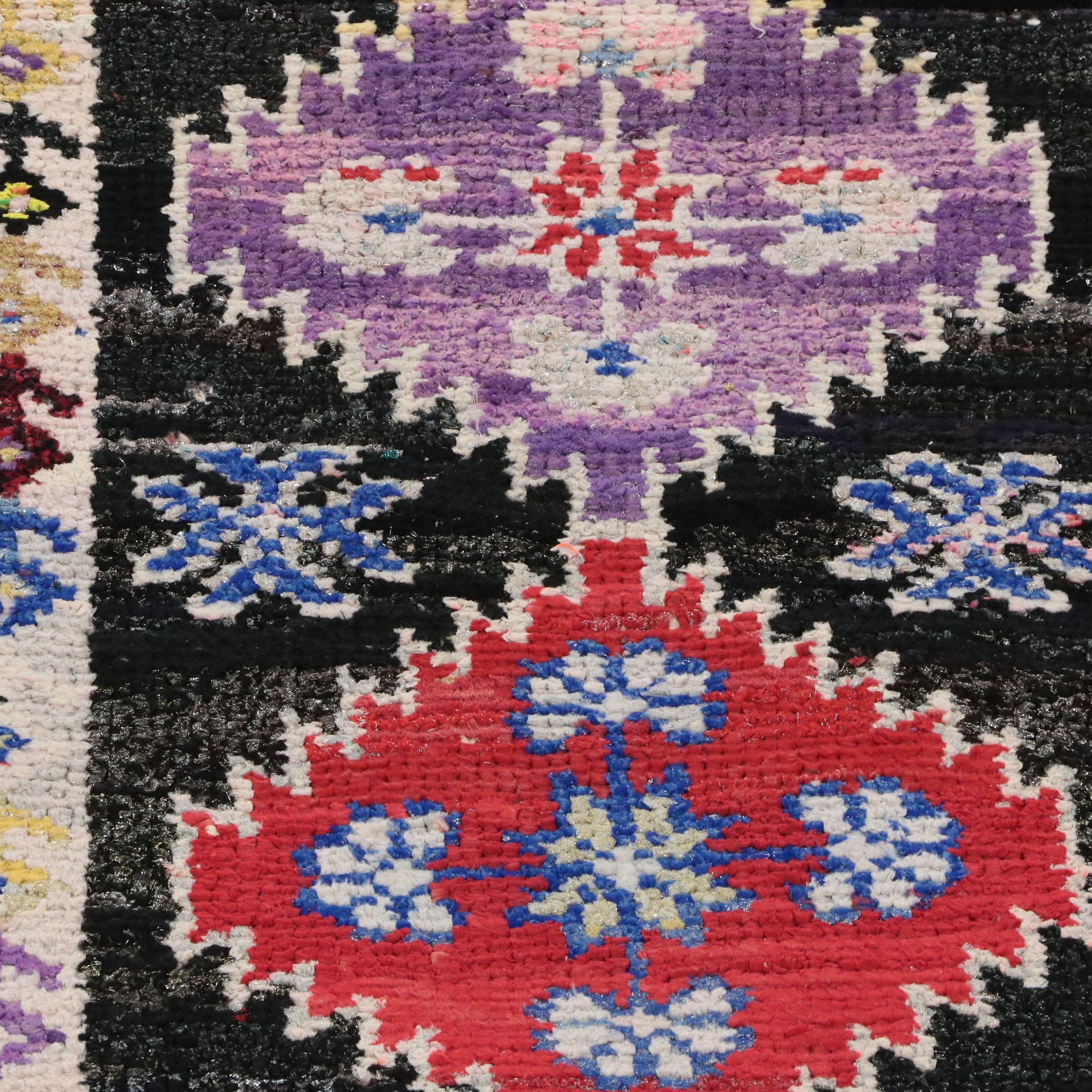 2'10 x 9'3 Hand-Knotted Turkish Anatolian Style Long Rug