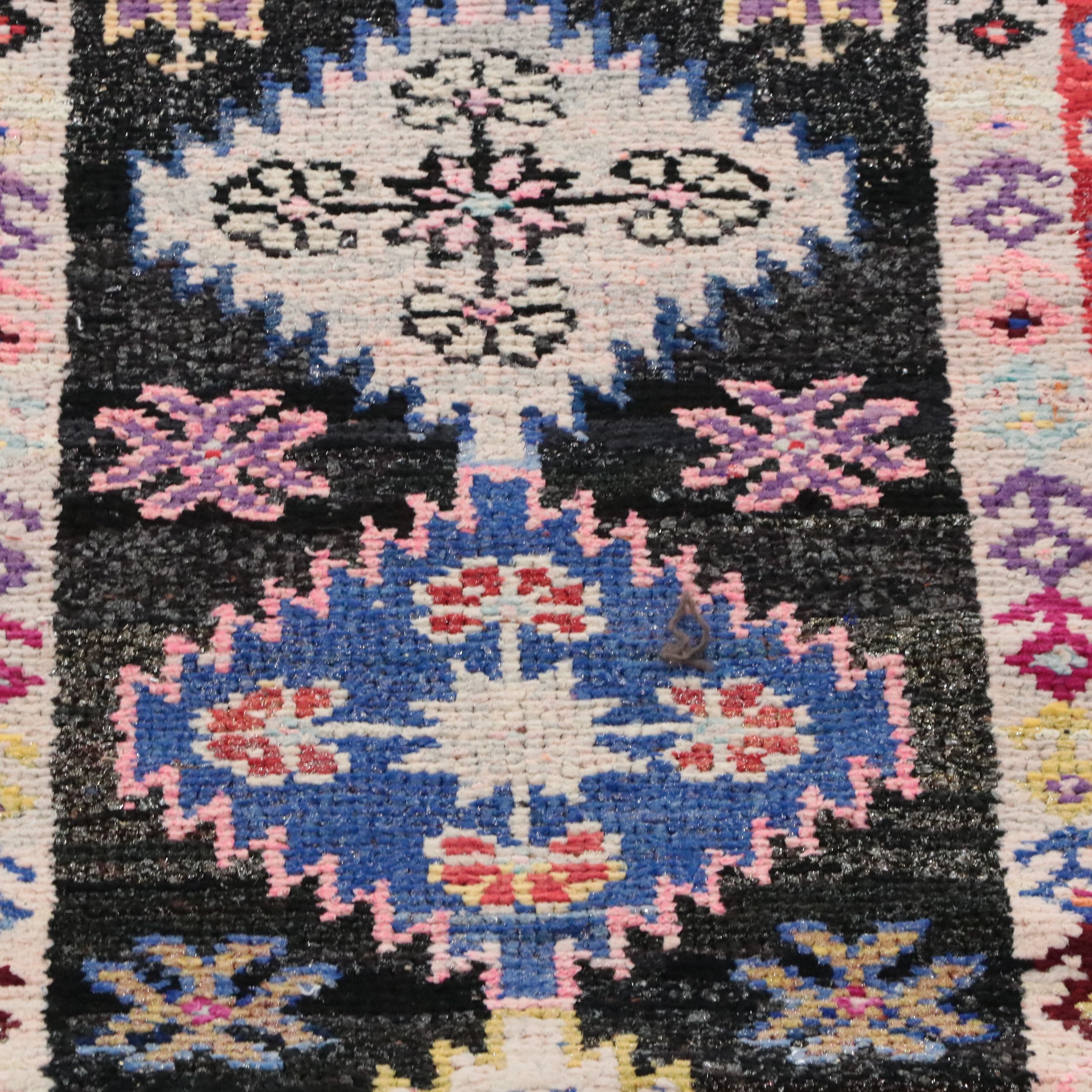 2'10 x 9'3 Hand-Knotted Turkish Anatolian Style Long Rug