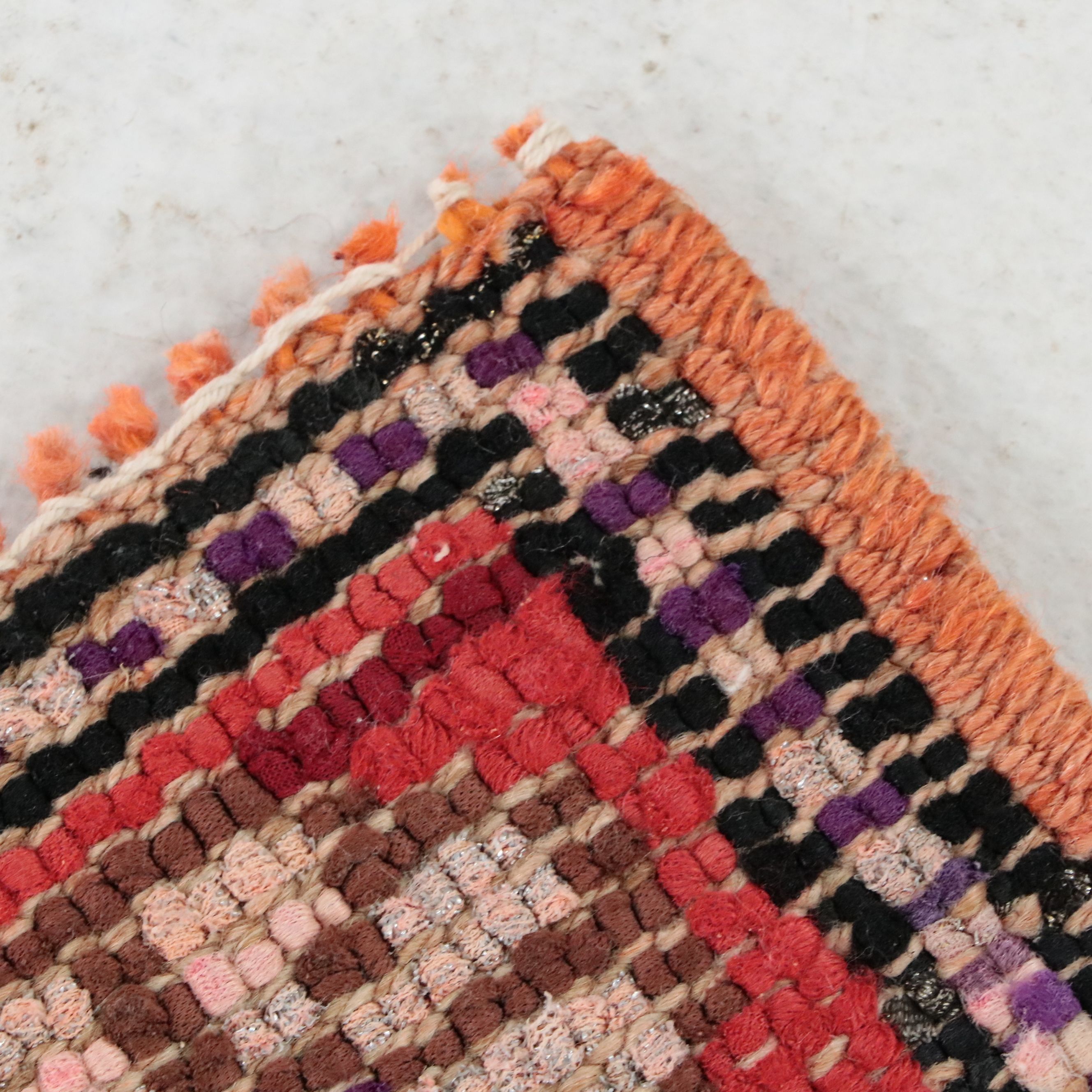 2'10 x 9'3 Hand-Knotted Turkish Anatolian Style Long Rug