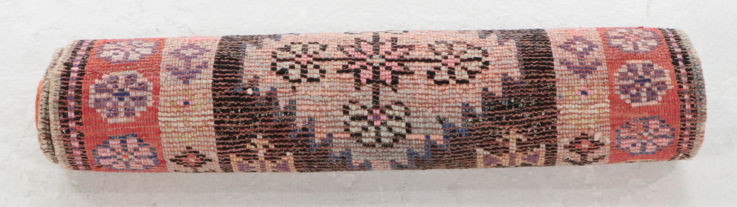 2'10 x 9'3 Hand-Knotted Turkish Anatolian Style Long Rug