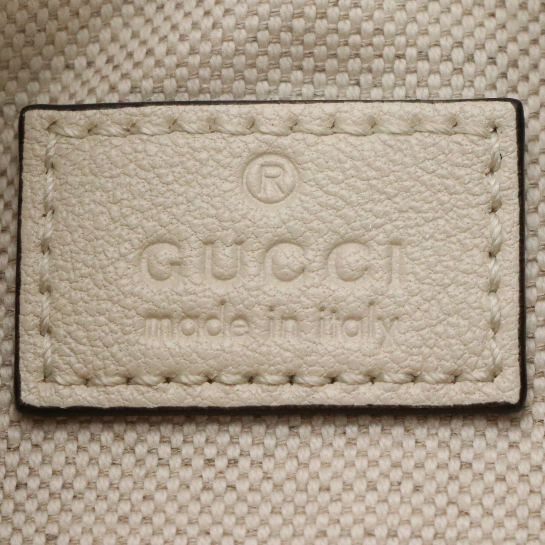 CANCER: Gucci Mini Blondie Barrel Bag in Ivory Diagonal Quilted Calf Leather