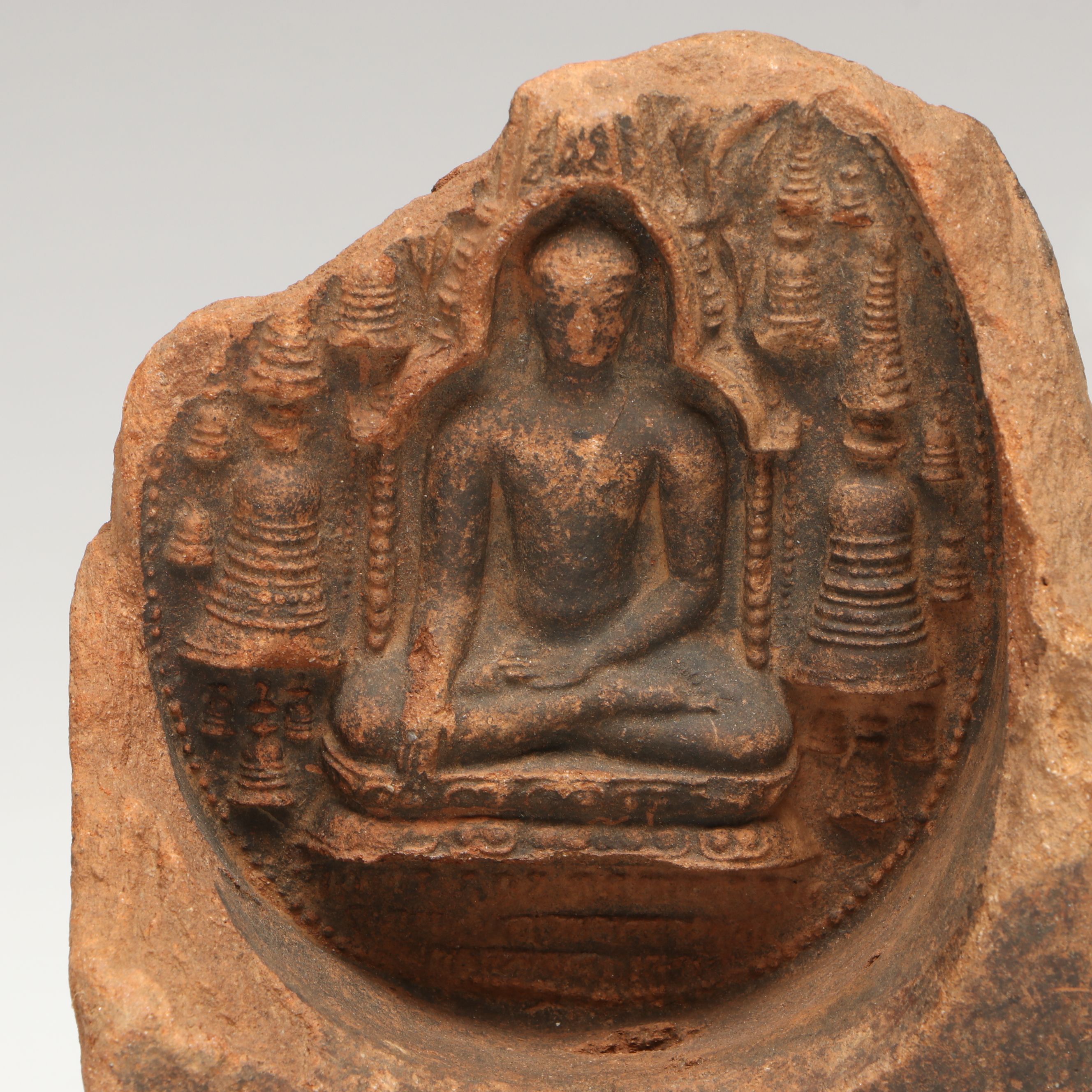 Burmese Pagan Kingdom "Sâccha" Votive Buddha Tablets, 12th Century