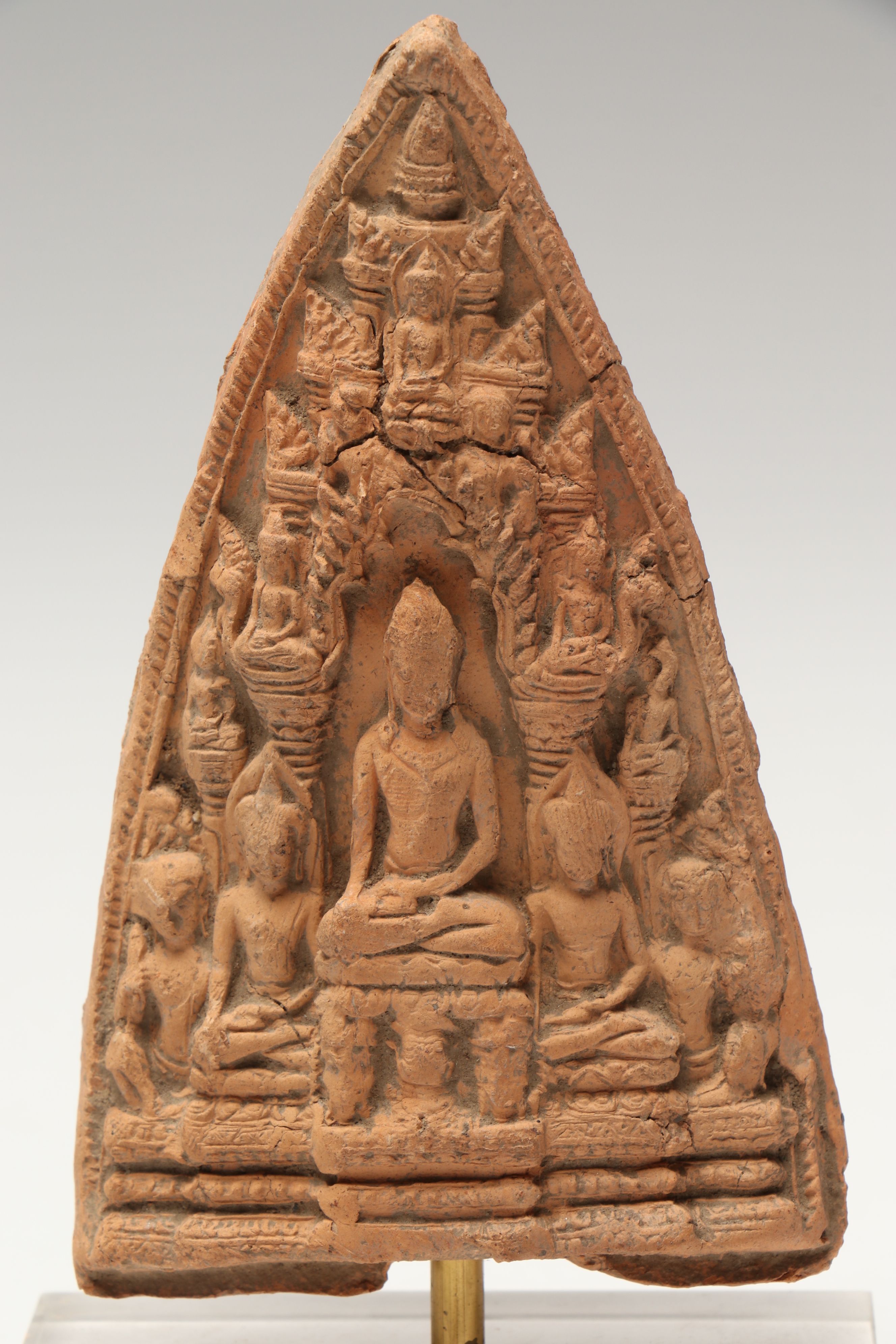 Burmese Pagan Kingdom "Sâccha" Votive Buddha Tablets, 12th Century