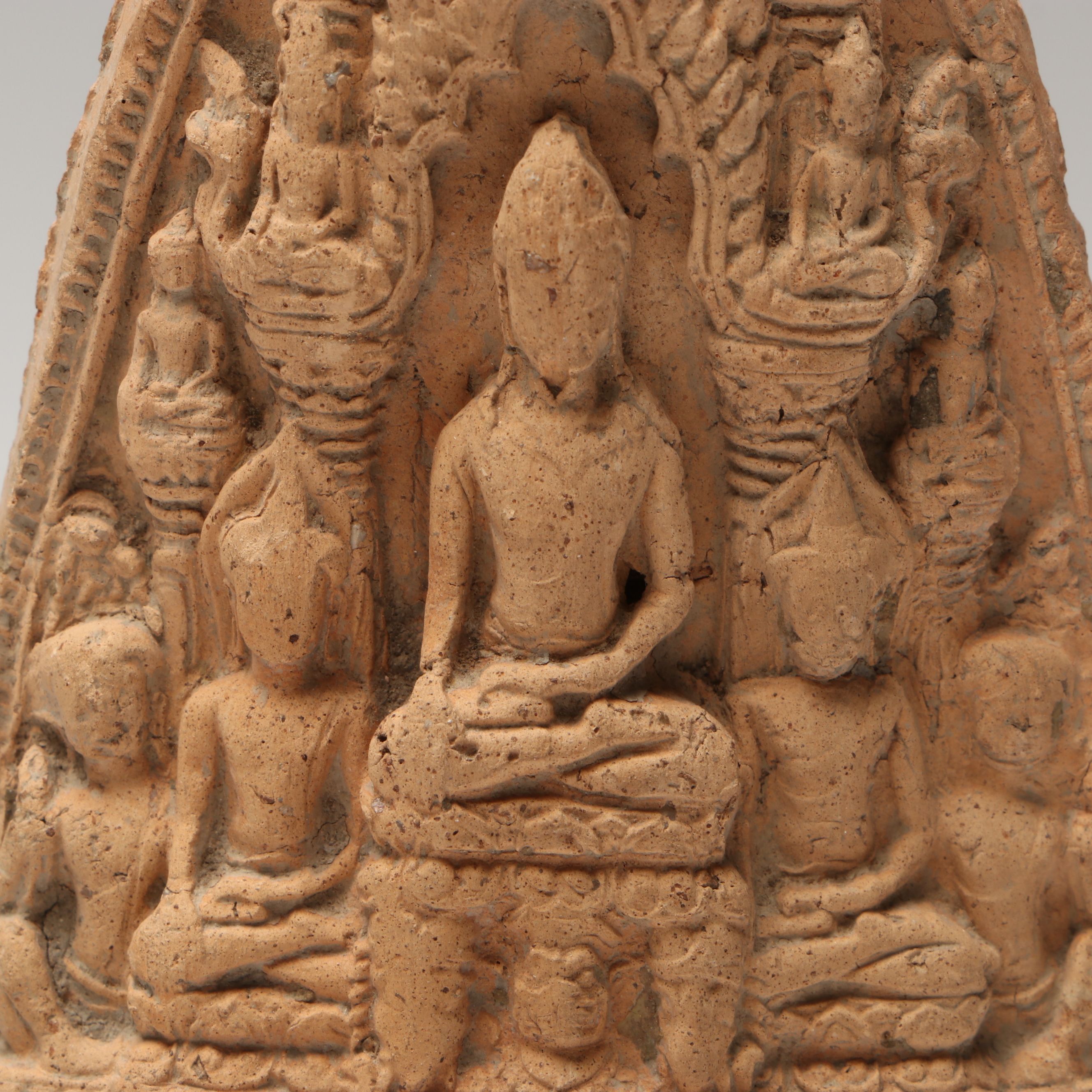 Burmese Pagan Kingdom "Sâccha" Votive Buddha Tablets, 12th Century