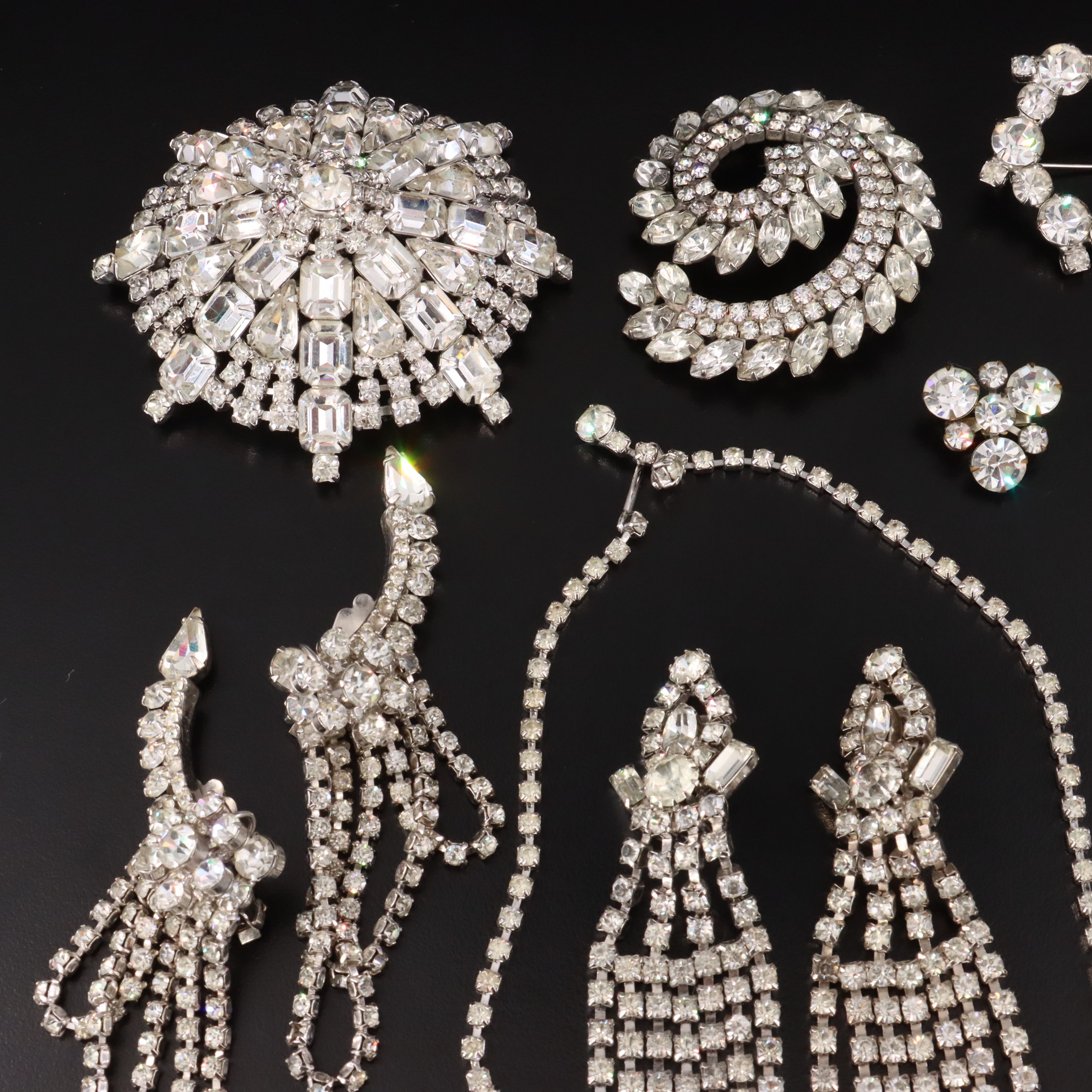 Weiss & Juliana Featured in Vintage Rhinestone & Crystal Jewelry Collection