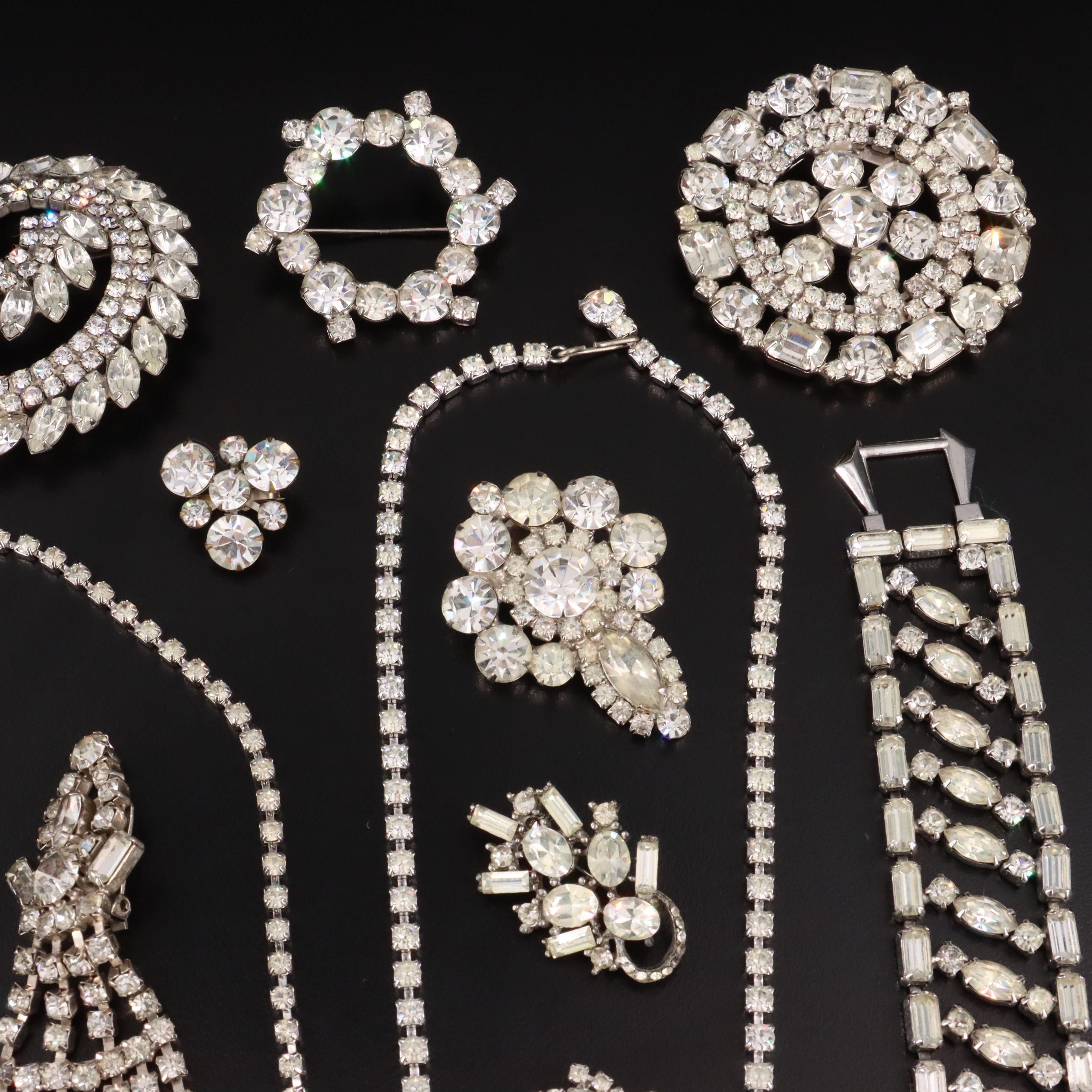 Weiss & Juliana Featured in Vintage Rhinestone & Crystal Jewelry Collection