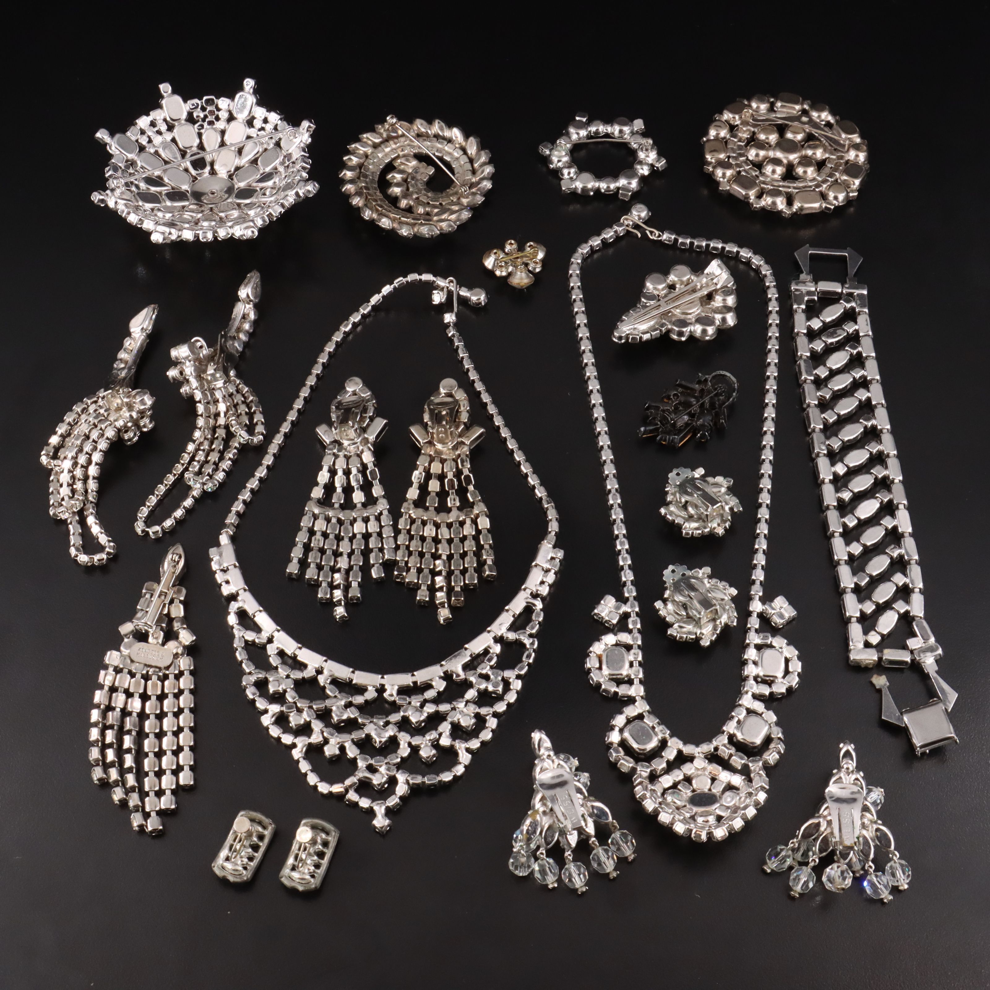 Weiss & Juliana Featured in Vintage Rhinestone & Crystal Jewelry Collection