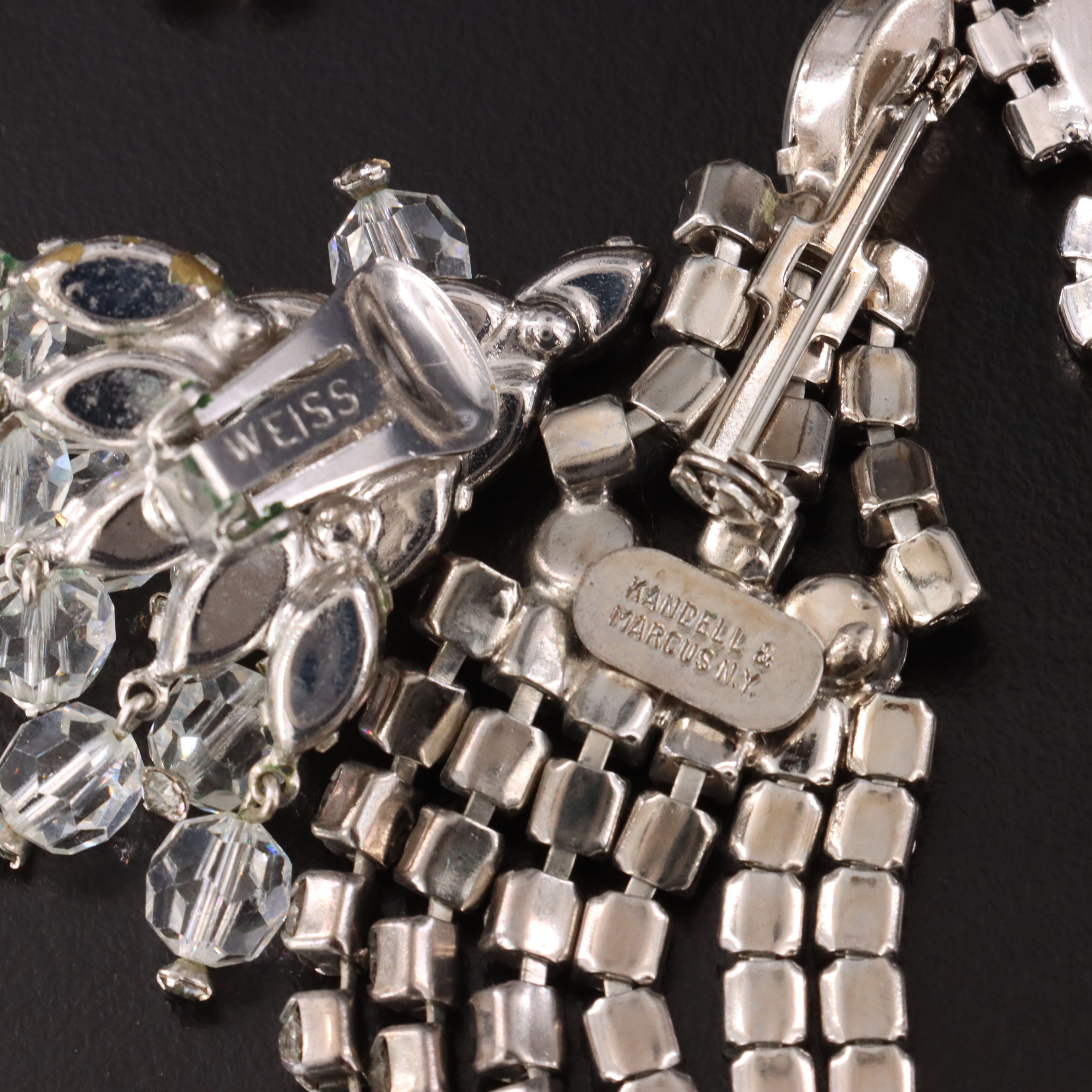 Weiss & Juliana Featured in Vintage Rhinestone & Crystal Jewelry Collection