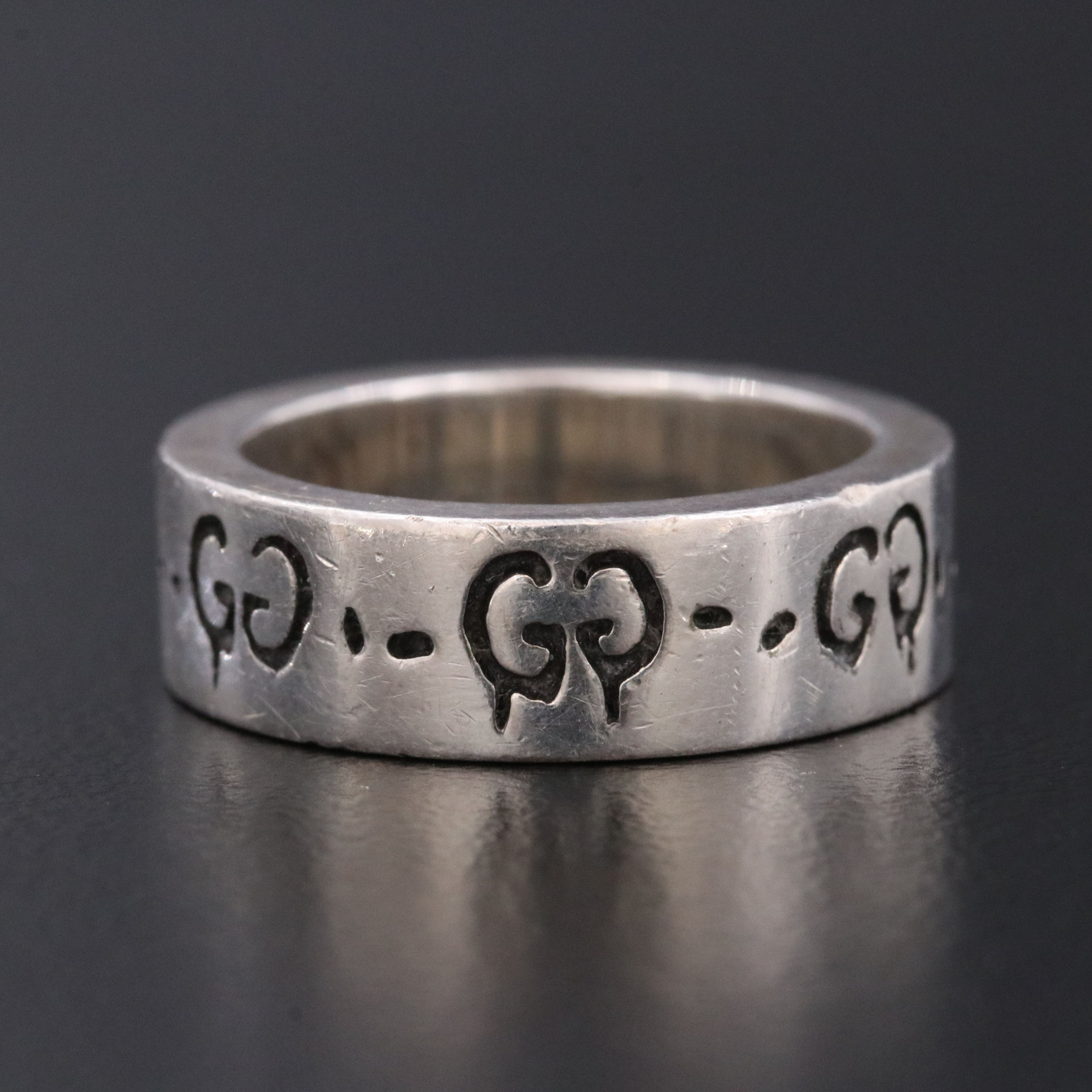 Gucci Ghost Sterling Ring