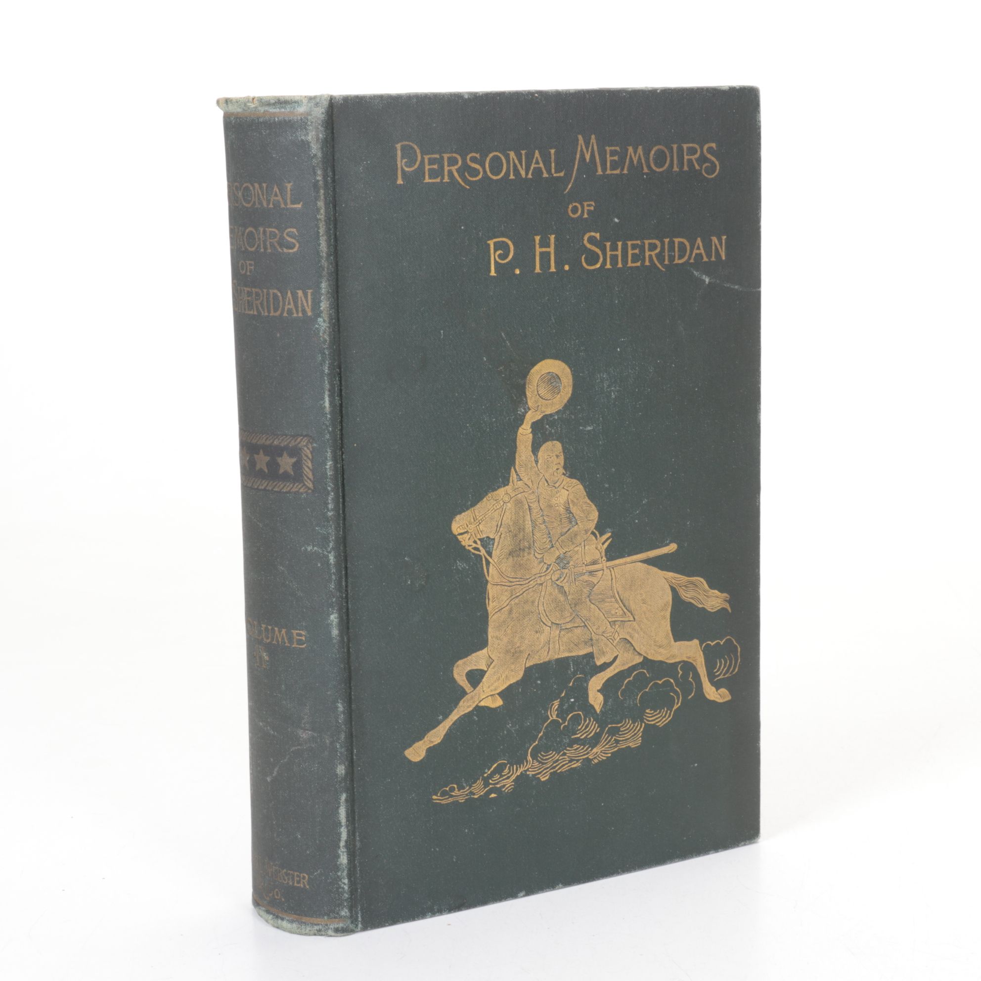 First Edition "Personal Memoirs of P. H. Sheridan" Vol. II, 1888