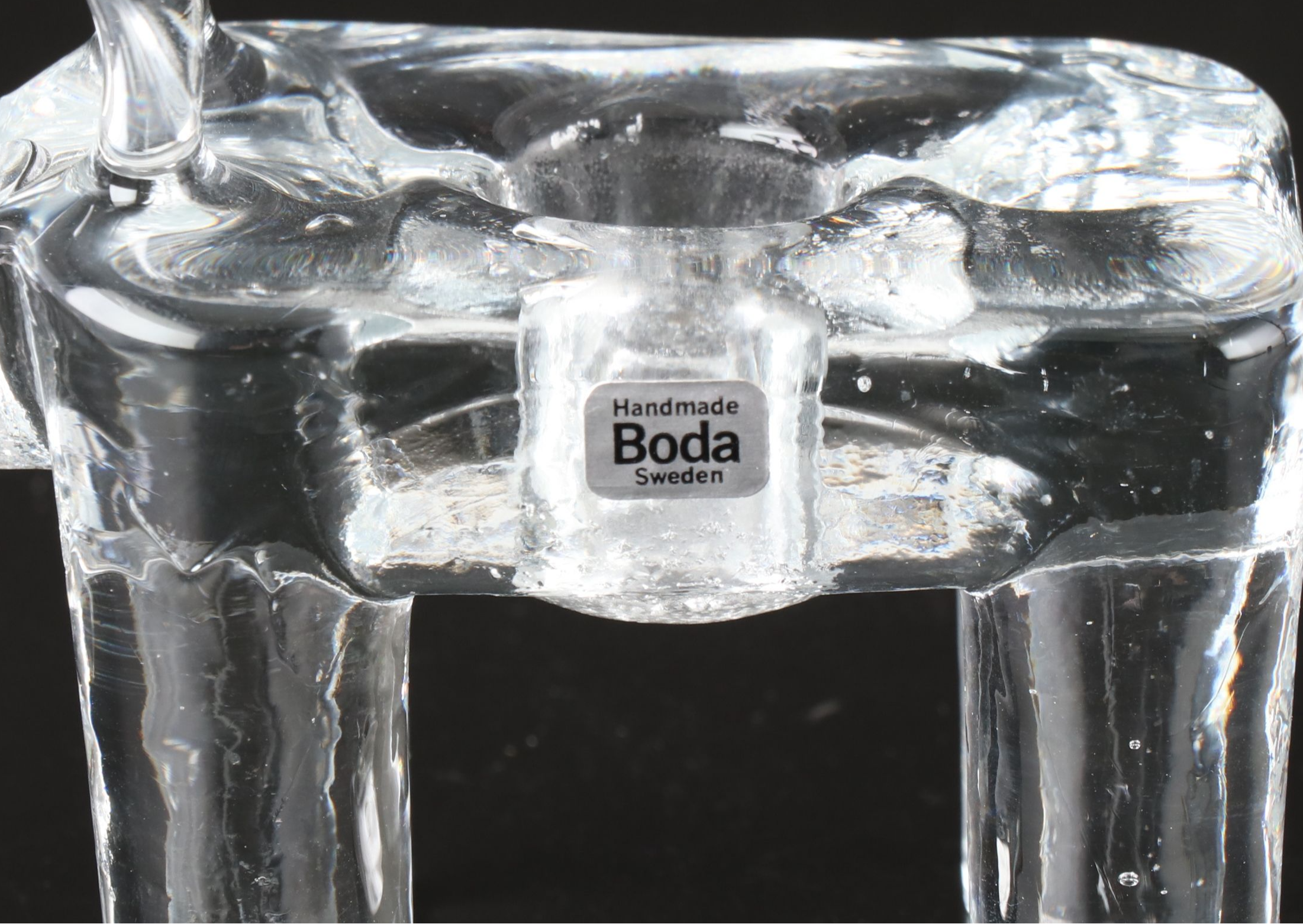 Kosta Boda Ram Figural Candle Holders Designed by Bertil Vallien
