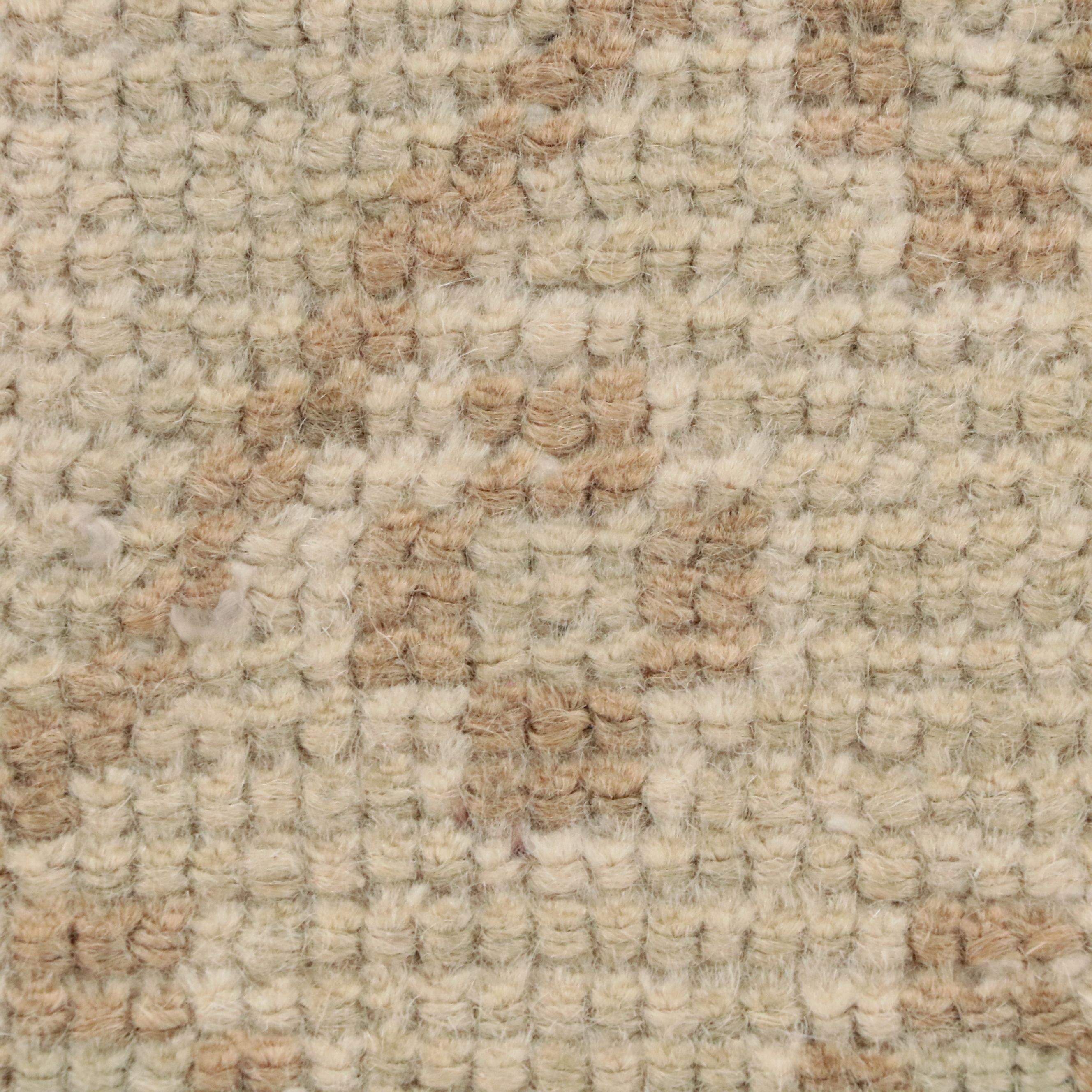 5'1 x 9'5 Hand-Knotted Turkish Oushak "Ghost" Area Rug