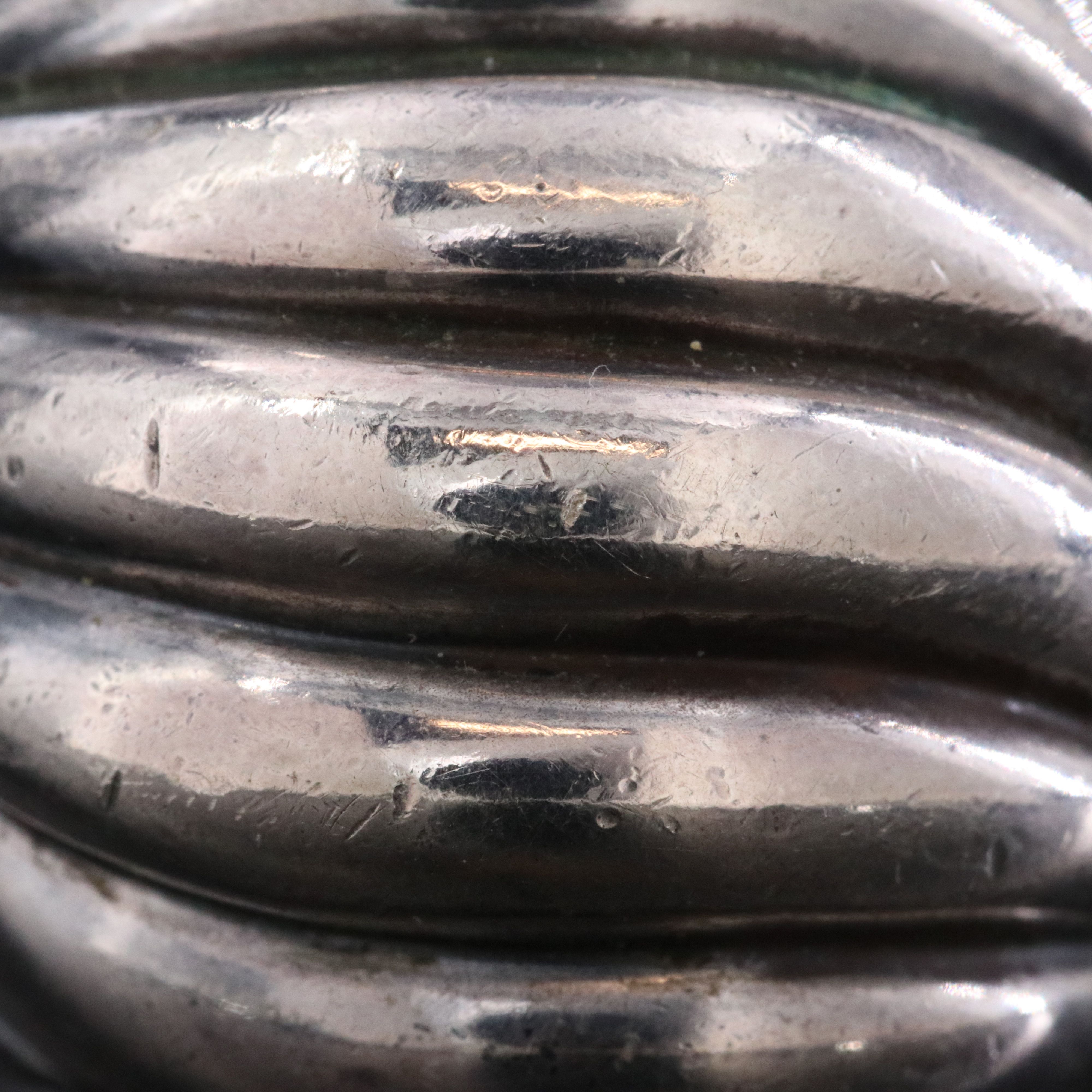 David Yurman Sculpted Cable Sterling Dome Ring with 18K Accent