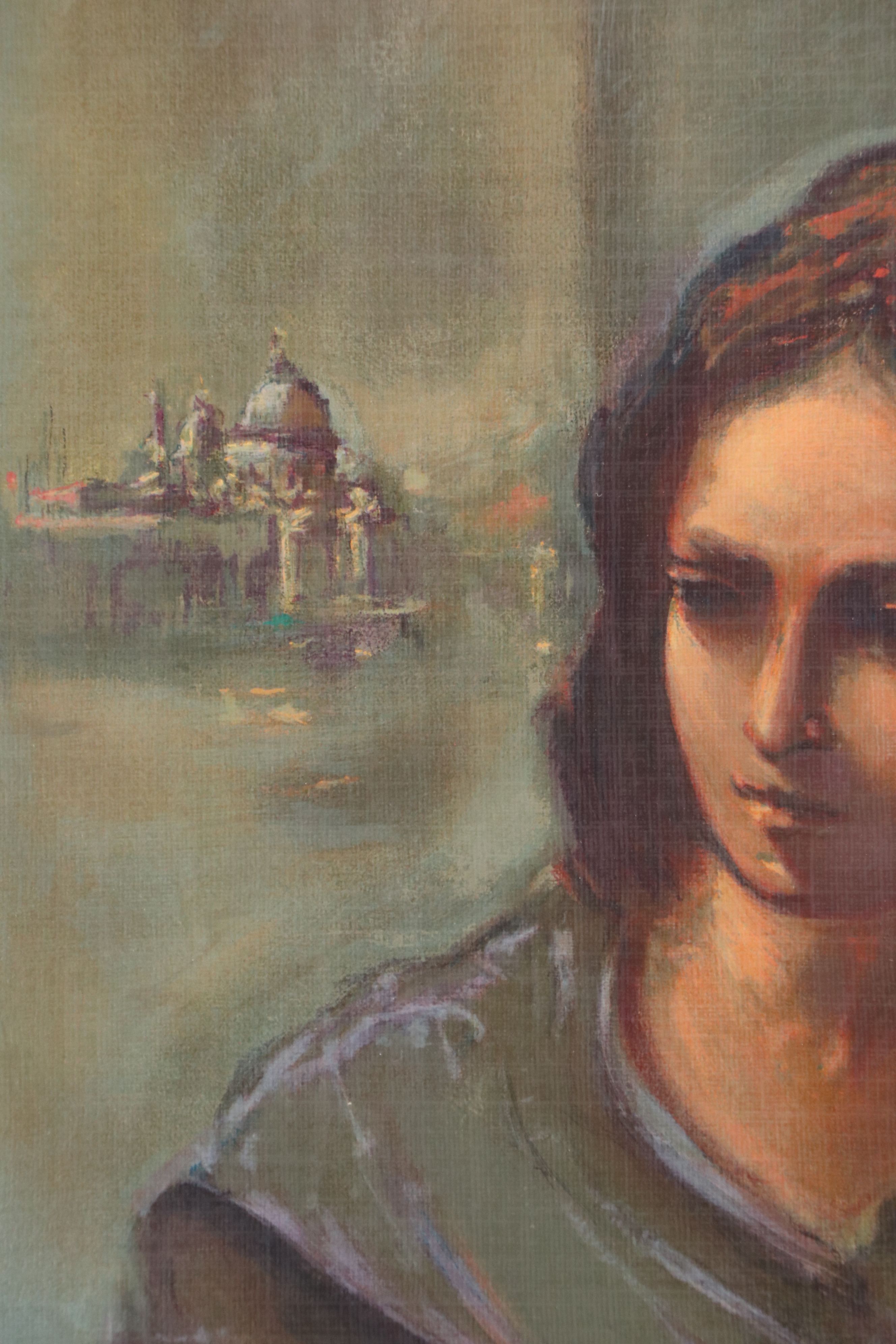 Armen Moumjian Serigraph "Dream of Love," Late 20th Century