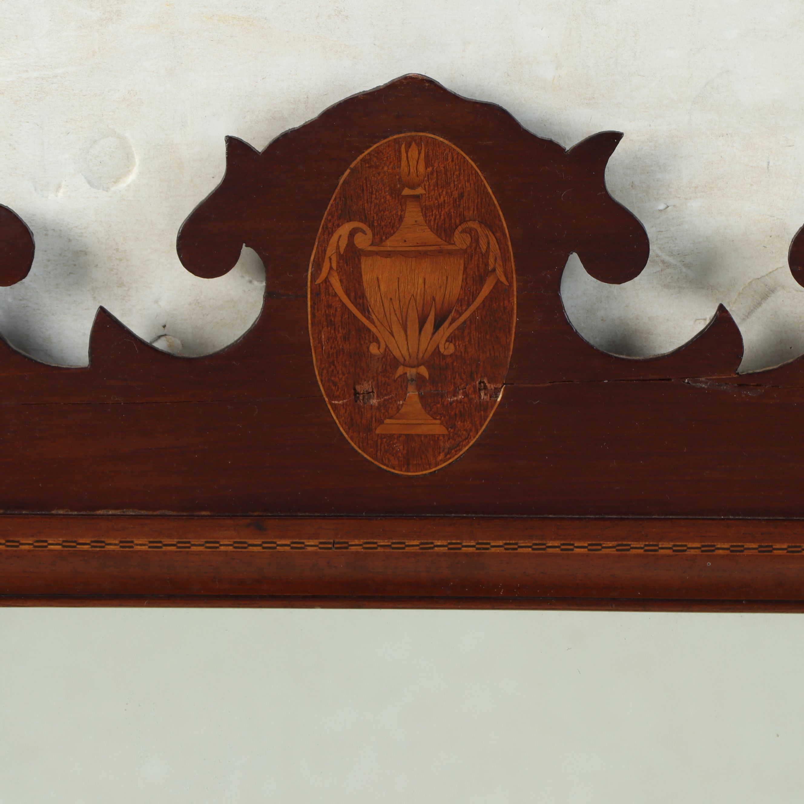 Chippendale Style Wood Wall Mirror