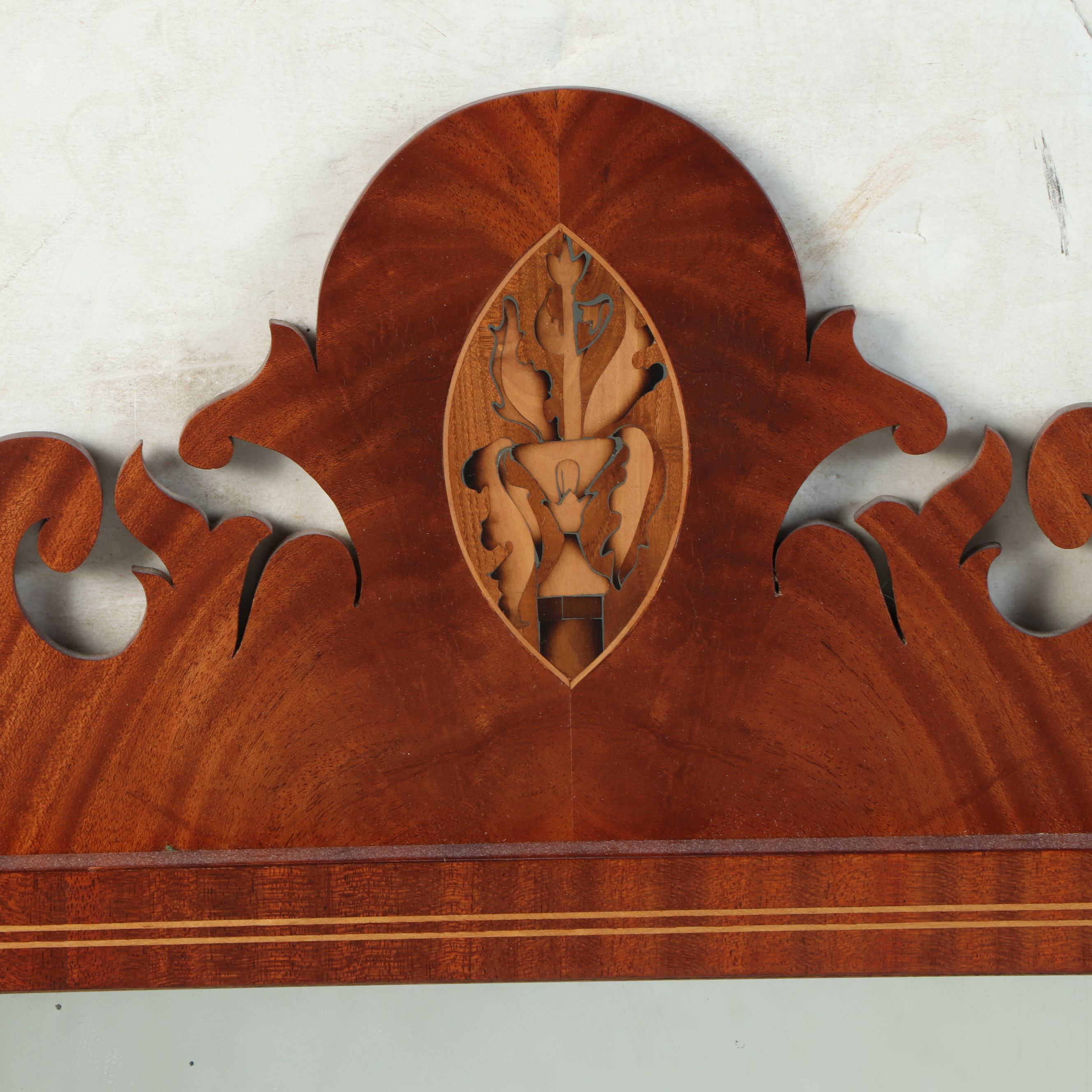 Chippendale Style Wood Wall Mirror