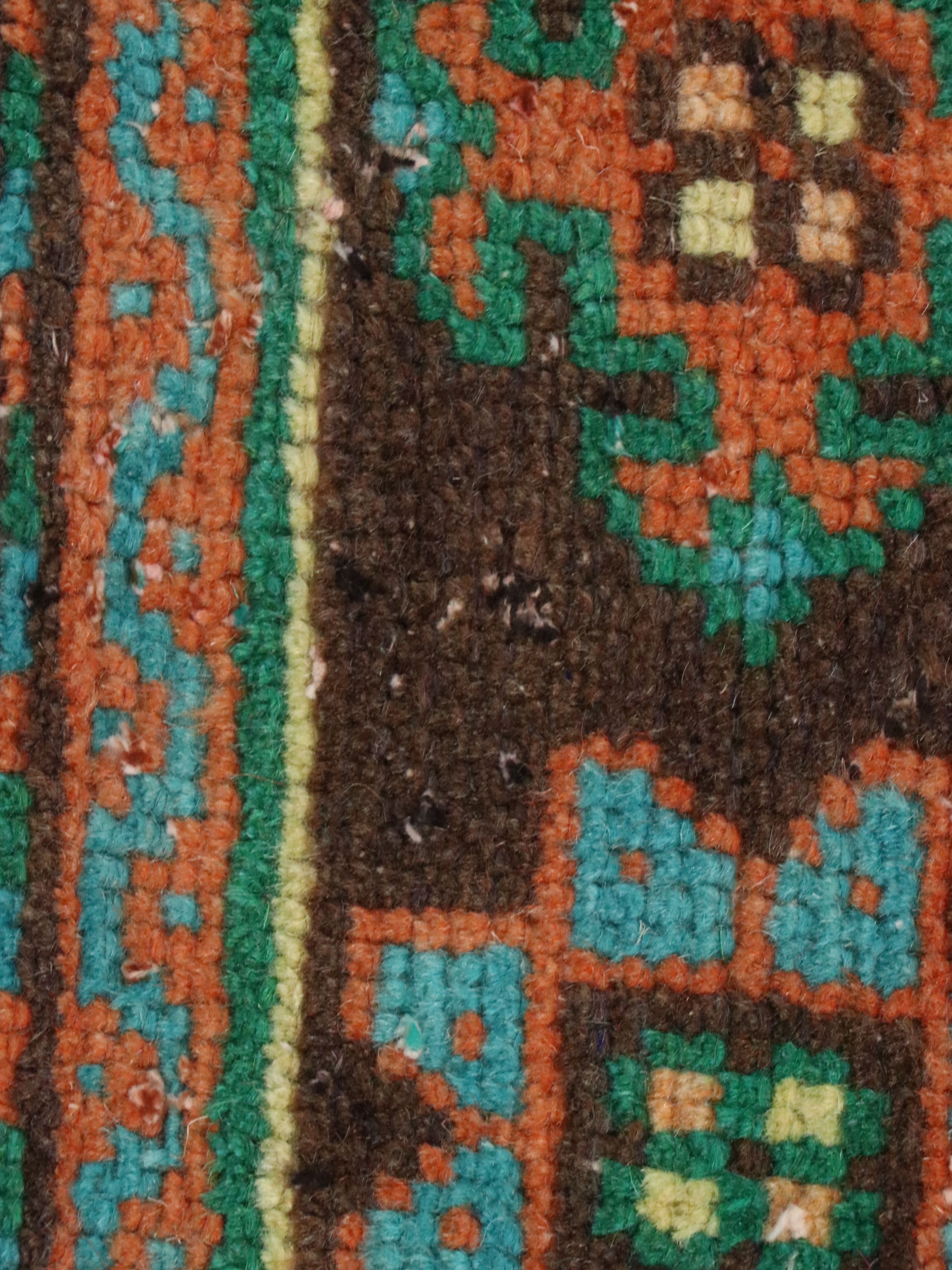 2'11 x 11'3 Hand-Knotted Turkish Kazak Style Long Rug